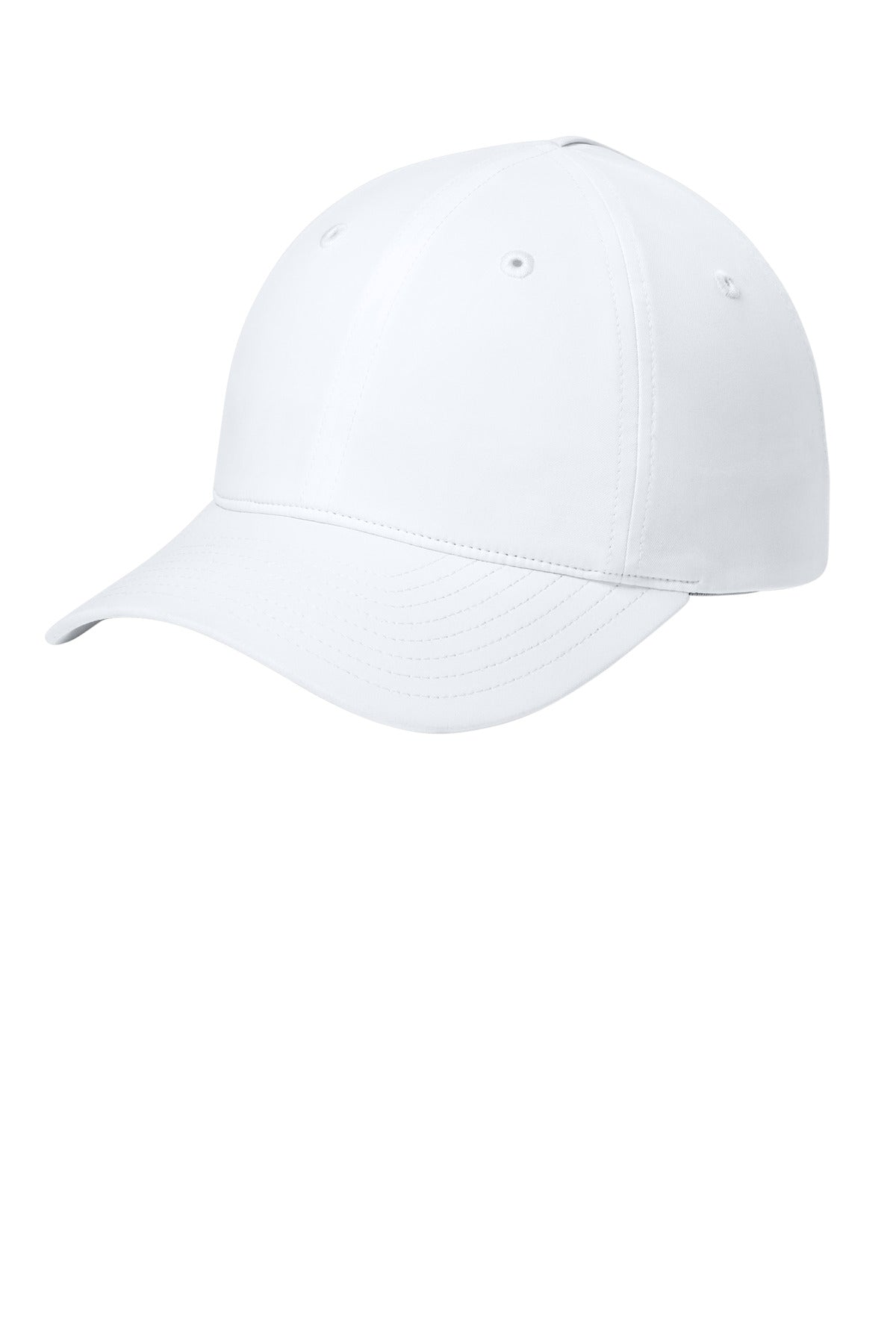 Custom White All-Day Performance UPF Ponytail Cap C994, personalized by SanCanDo Swag in Argyle, TX