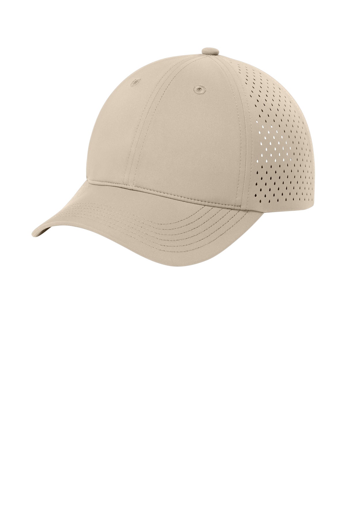 Custom Stone All-Day Performance UPF Perforated Cap C995, personalized by SanCanDo Swag in Argyle, TX