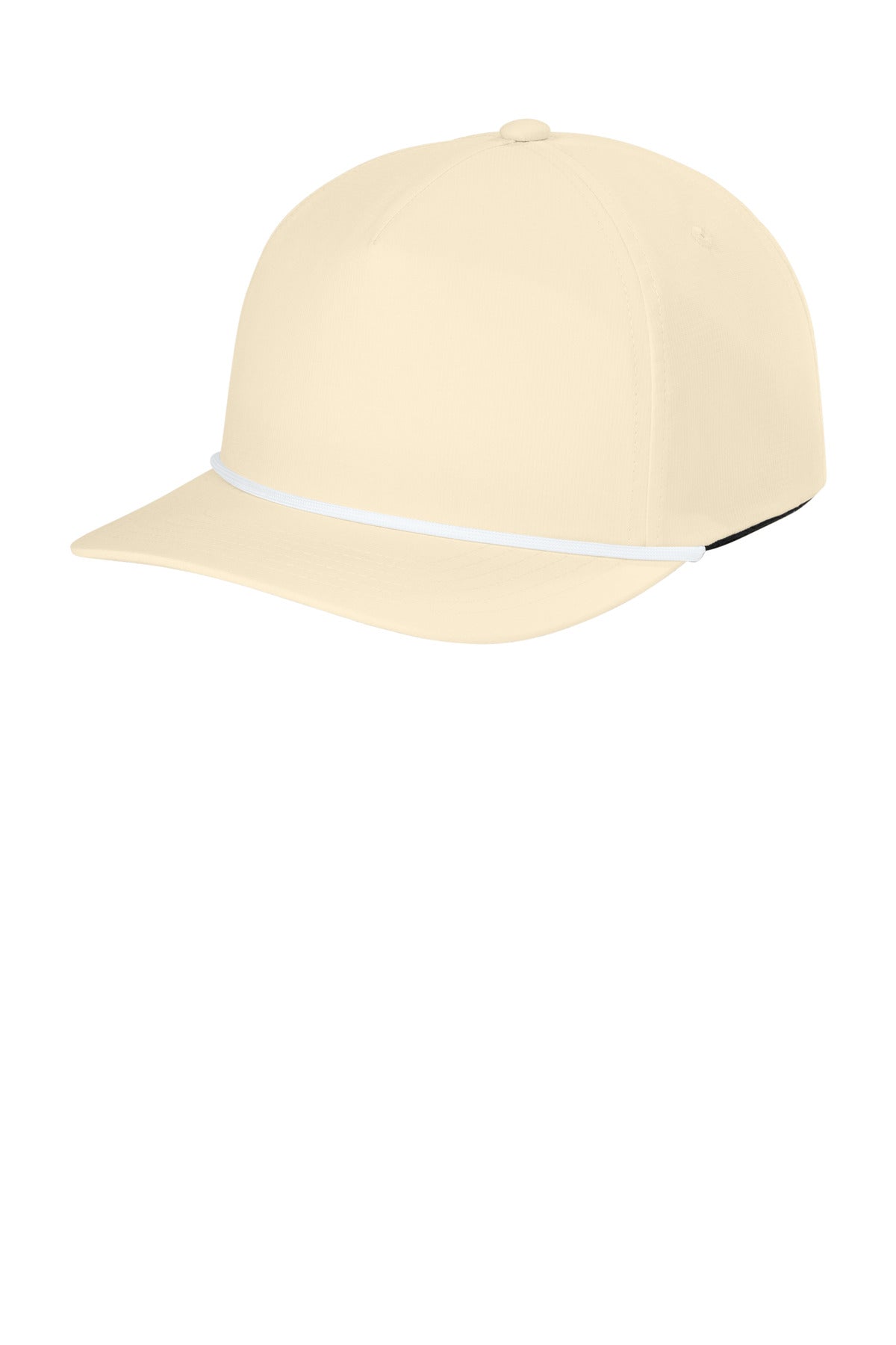 Custom Ivory Rope Cap CCRC0, personalized by SanCanDo Swag in Argyle, TX