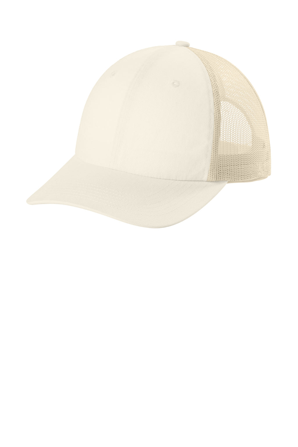 Custom Ivory Sunwashed Trucker Cap CCST0, personalized by SanCanDo Swag in Argyle, TX