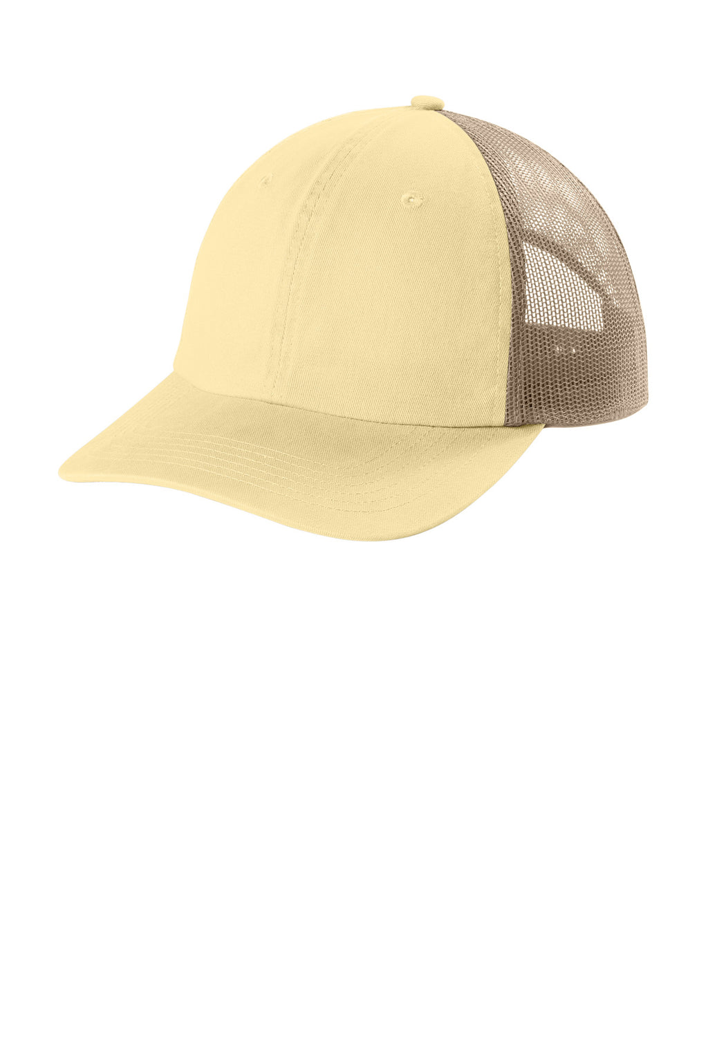 Custom Butter Sunwashed Trucker Cap CCST0, personalized by SanCanDo Swag in Argyle, TX