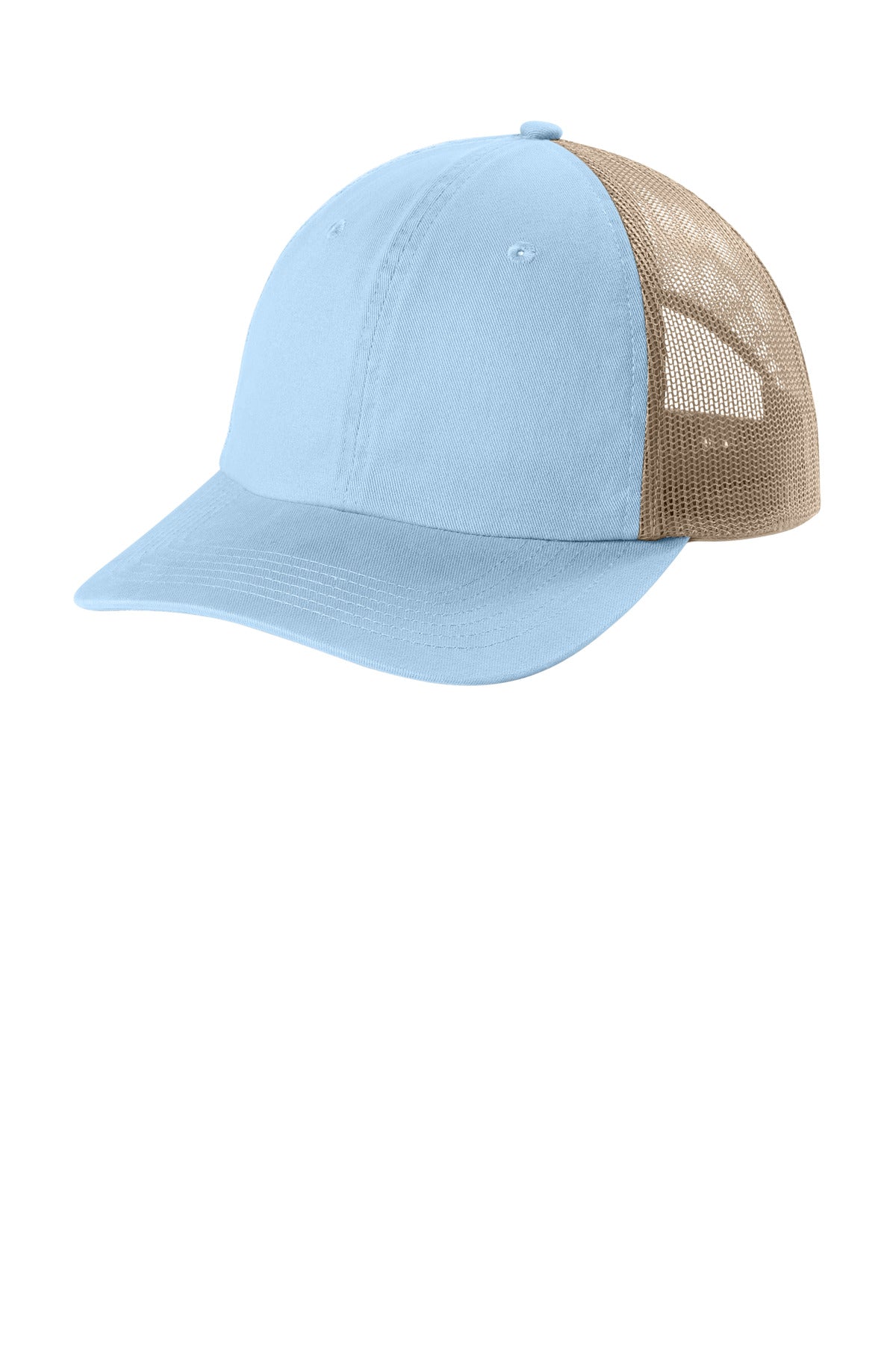 Custom Hydrangea Sunwashed Trucker Cap CCST0, personalized by SanCanDo Swag in Argyle, TX