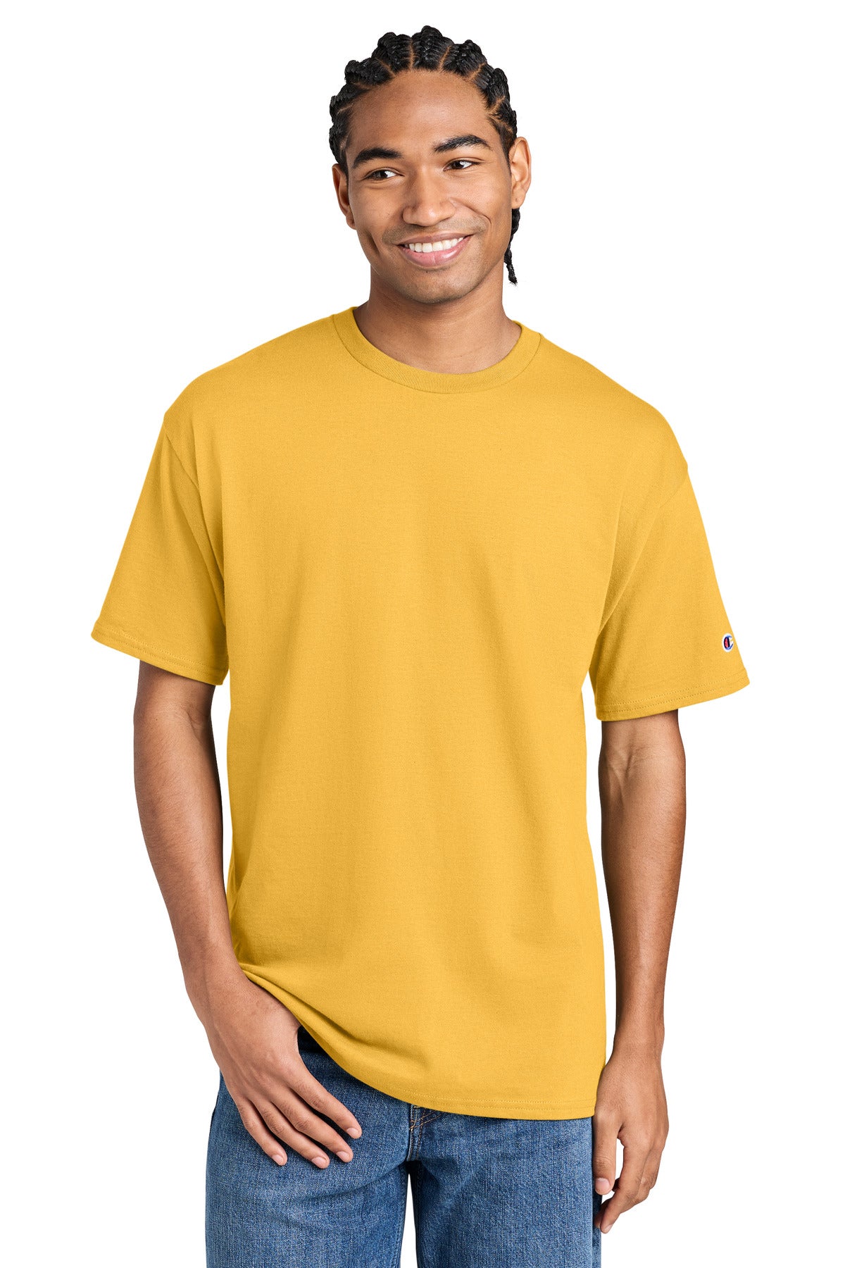 Custom Yellow Cab Jersey Tee CH1000, personalized by SanCanDo Swag in Argyle, TX