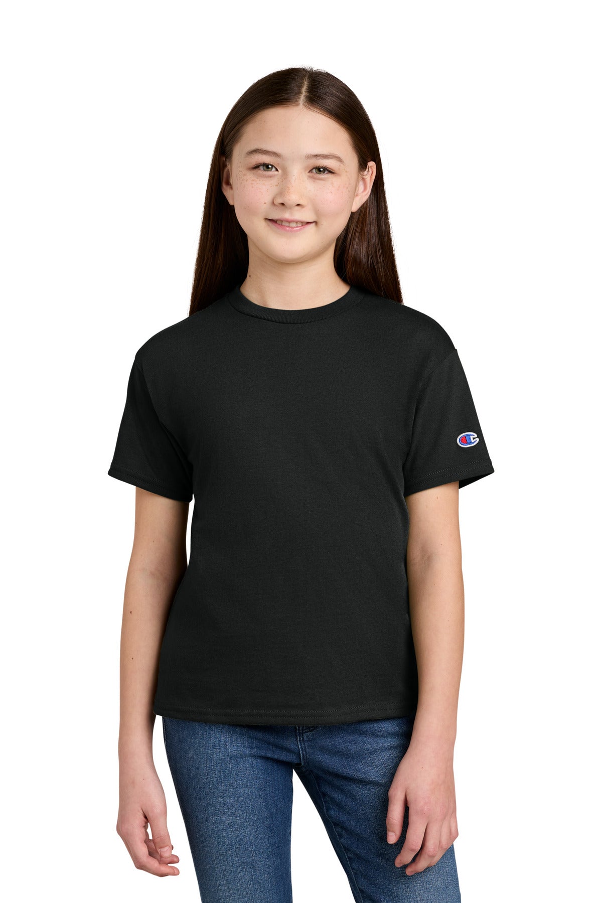 Custom Black Youth Jersey Tee CH1081, personalized by SanCanDo Swag in Argyle, TX
