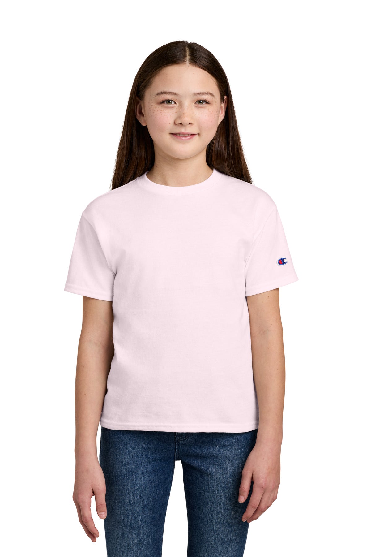 Custom Lilac Pink Youth Jersey Tee CH1081, personalized by SanCanDo Swag in Argyle, TX