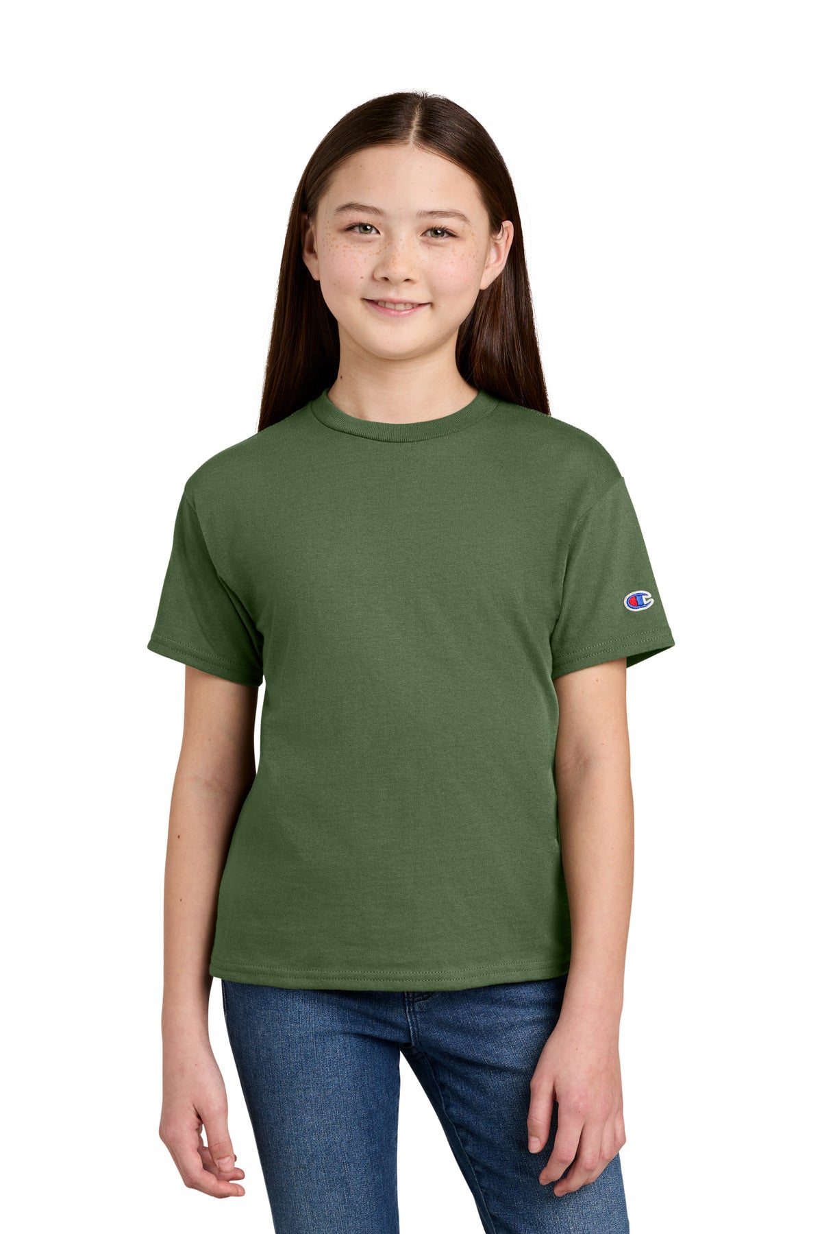 Custom Fresh Olive Youth Jersey Tee CH1081, personalized by SanCanDo Swag in Argyle, TX
