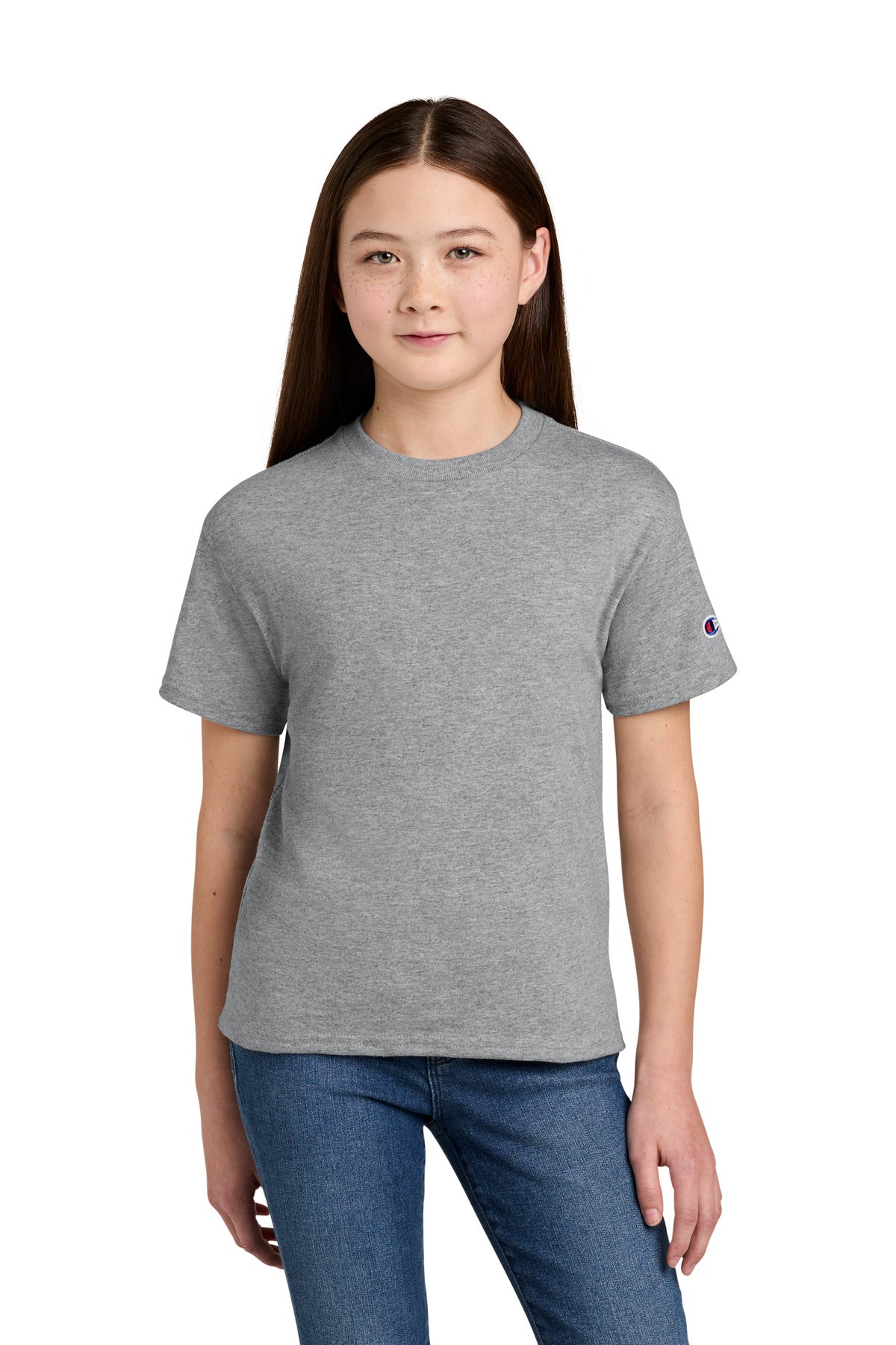 Custom Light Steel Youth Jersey Tee CH1081, personalized by SanCanDo Swag in Argyle, TX