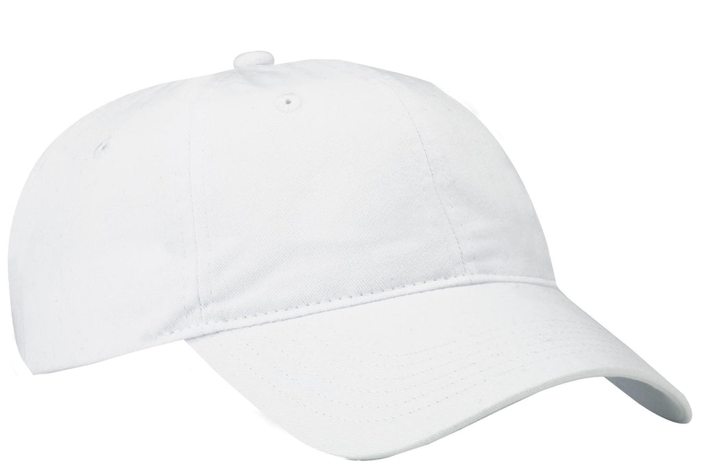 Custom White Brushed Twill Low Profile Cap CP77, personalized by SanCanDo Swag in Argyle, TX