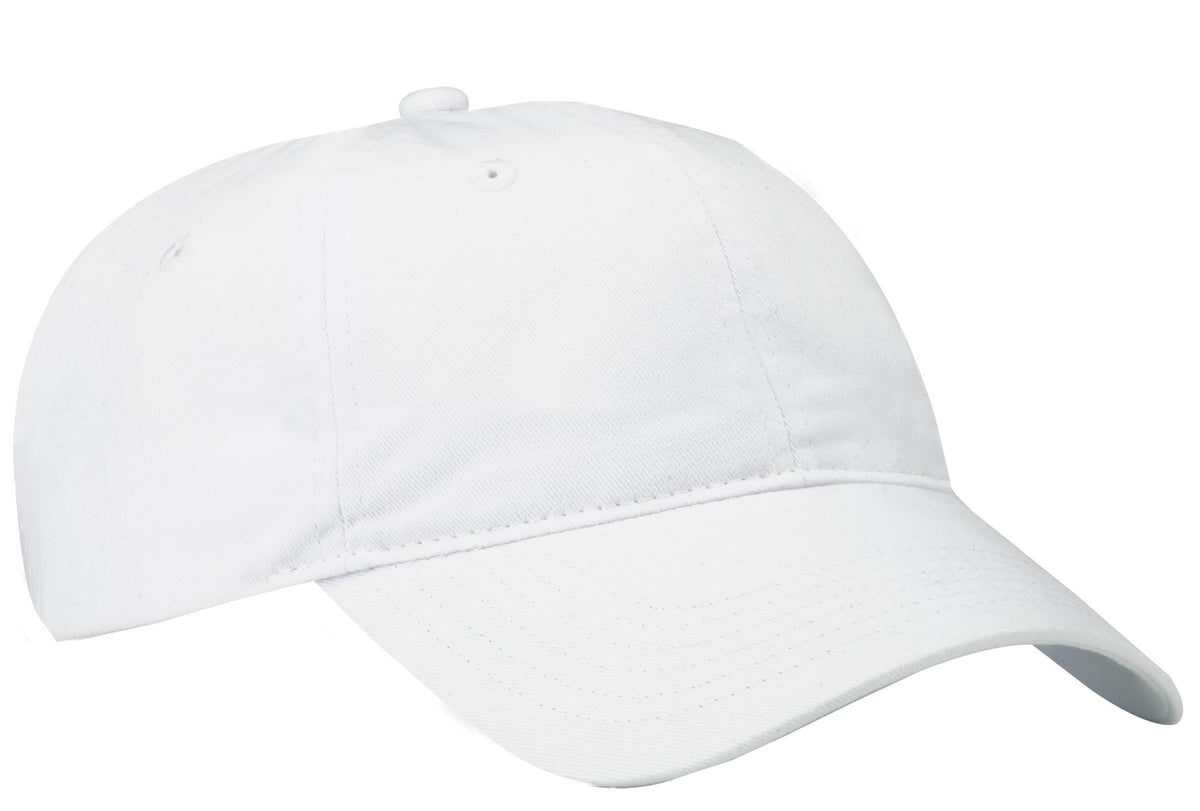 Custom White Brushed Twill Low Profile Cap CP77, personalized by SanCanDo Swag in Argyle, TX