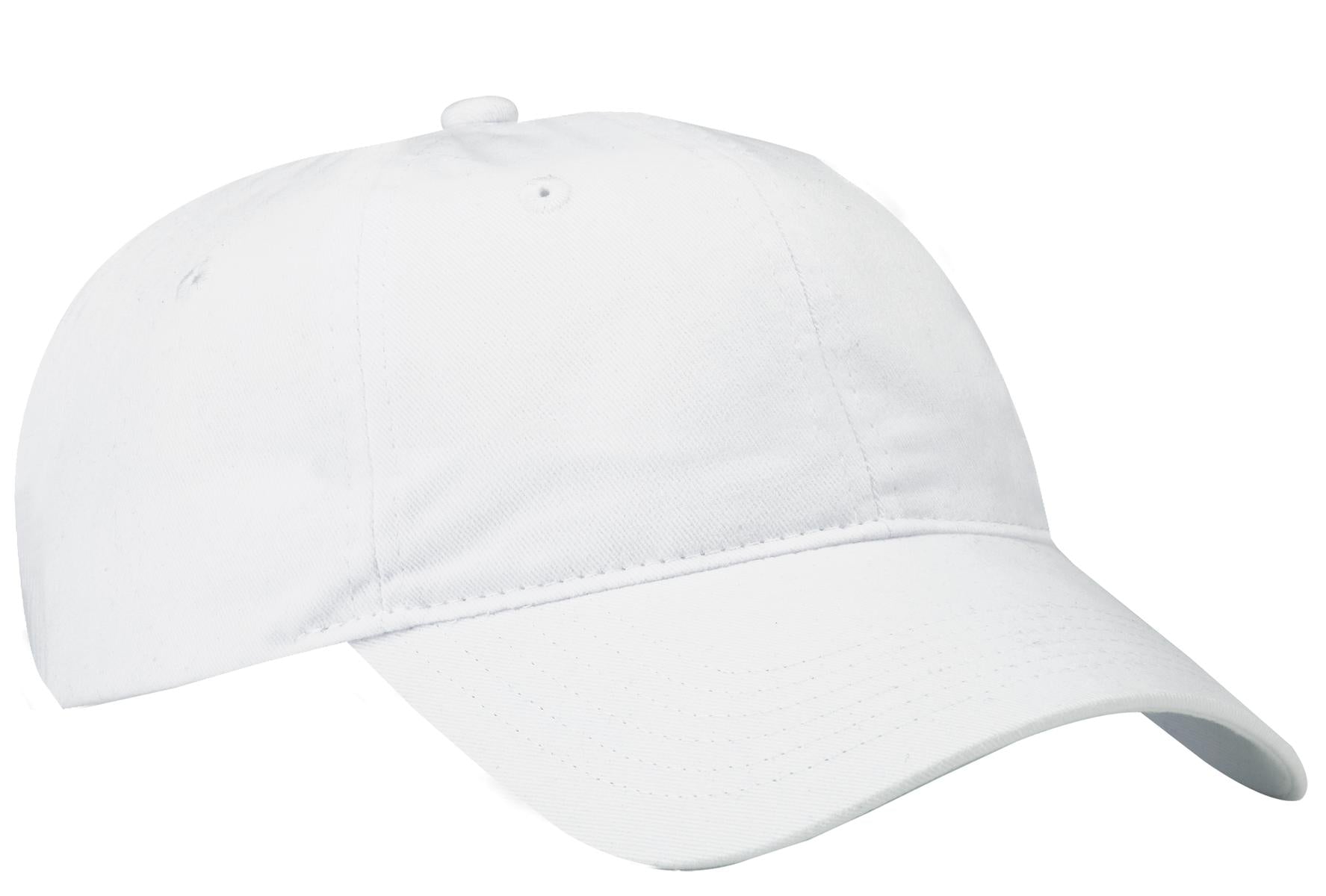 Custom White Brushed Twill Low Profile Cap CP77, personalized by SanCanDo Swag in Argyle, TX