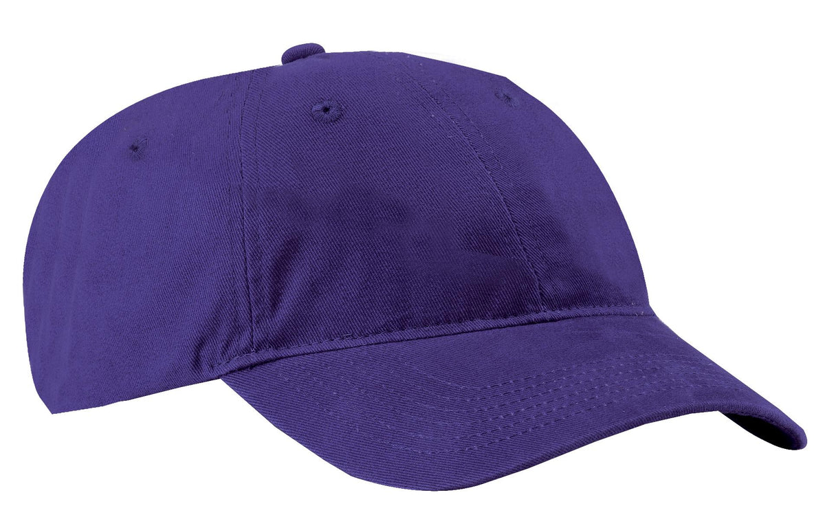 Custom Purple Brushed Twill Low Profile Cap CP77, personalized by SanCanDo Swag in Argyle, TX