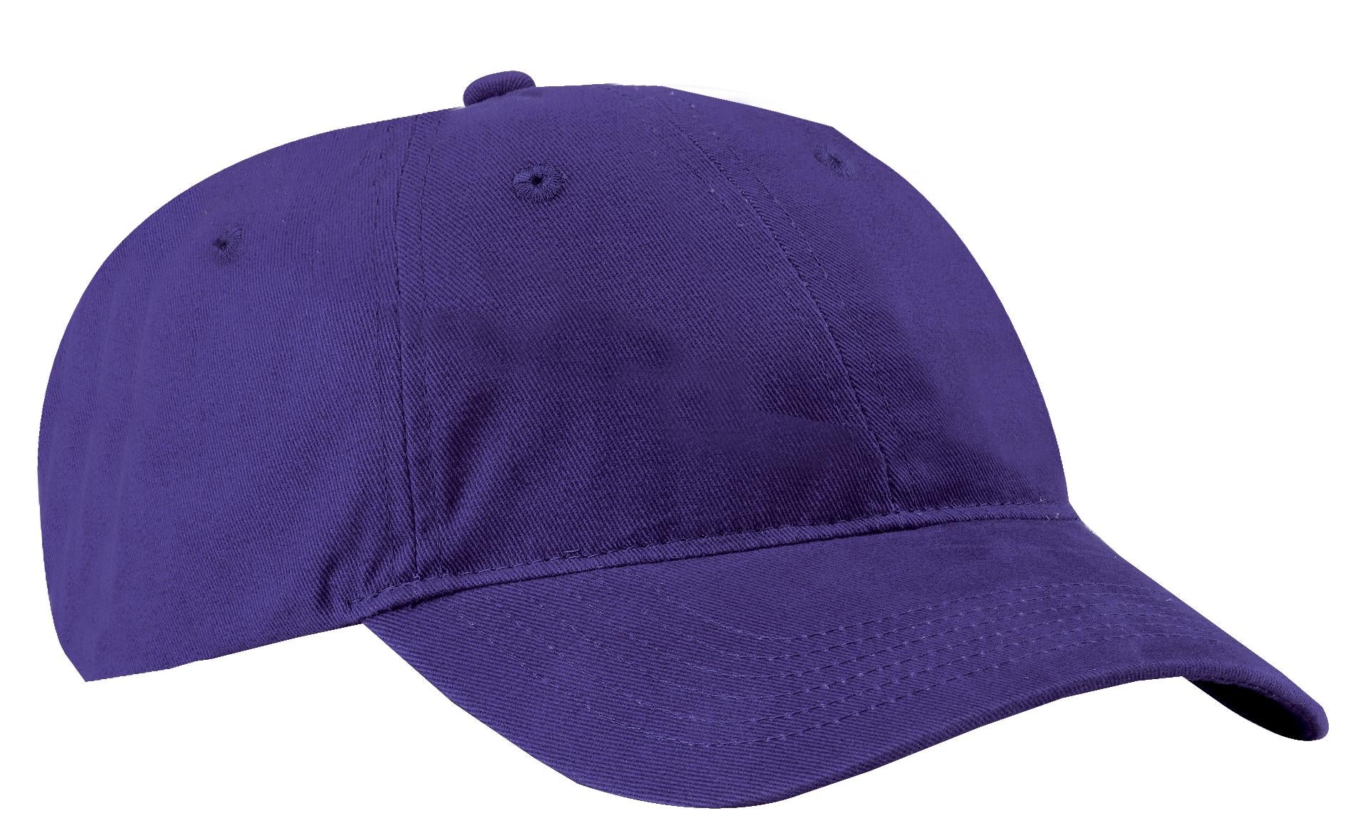 Custom Purple Brushed Twill Low Profile Cap CP77, personalized by SanCanDo Swag in Argyle, TX