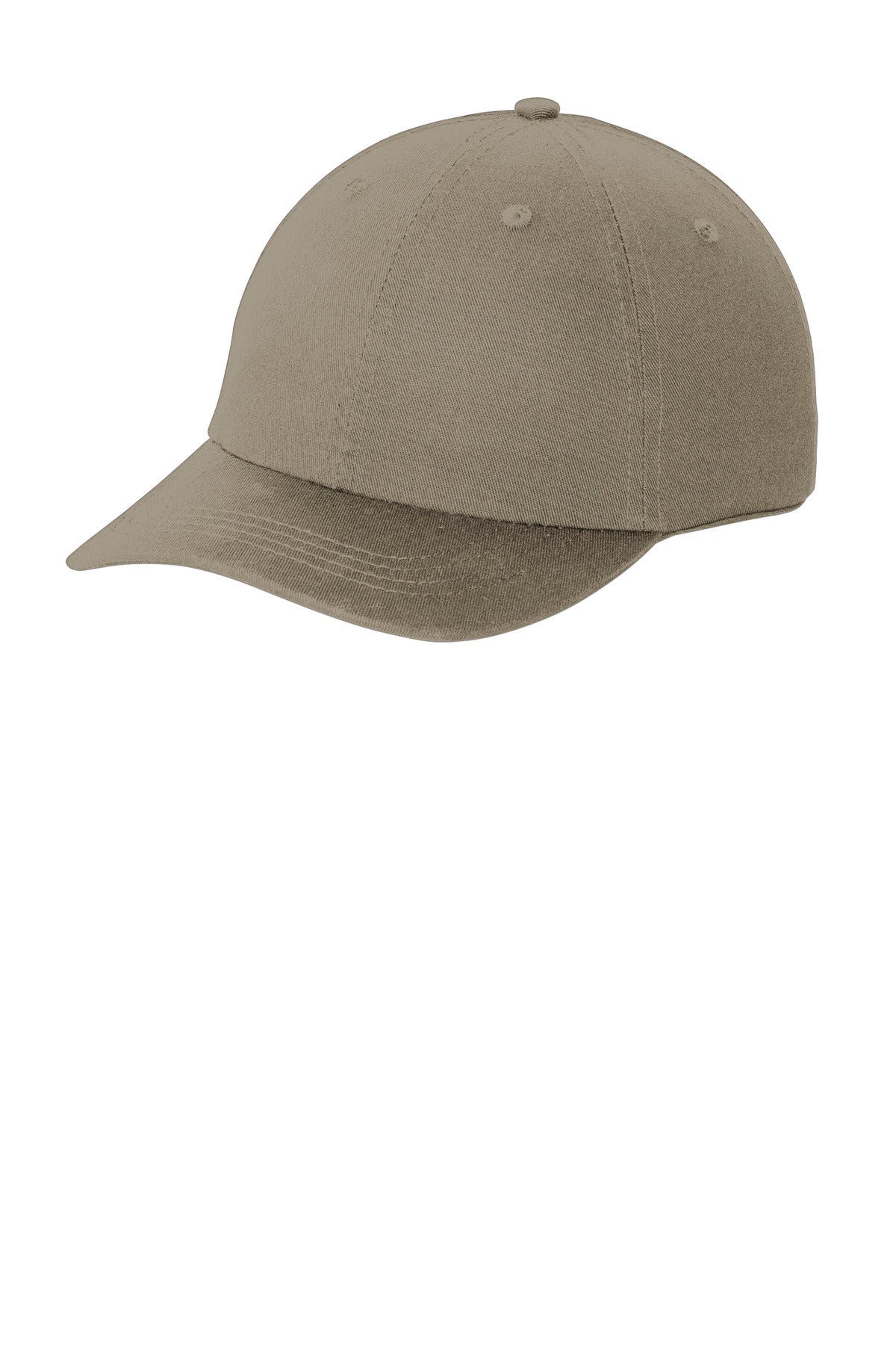 Custom Khaki Washed Twill Cap CP78, personalized by SanCanDo Swag in Argyle, TX