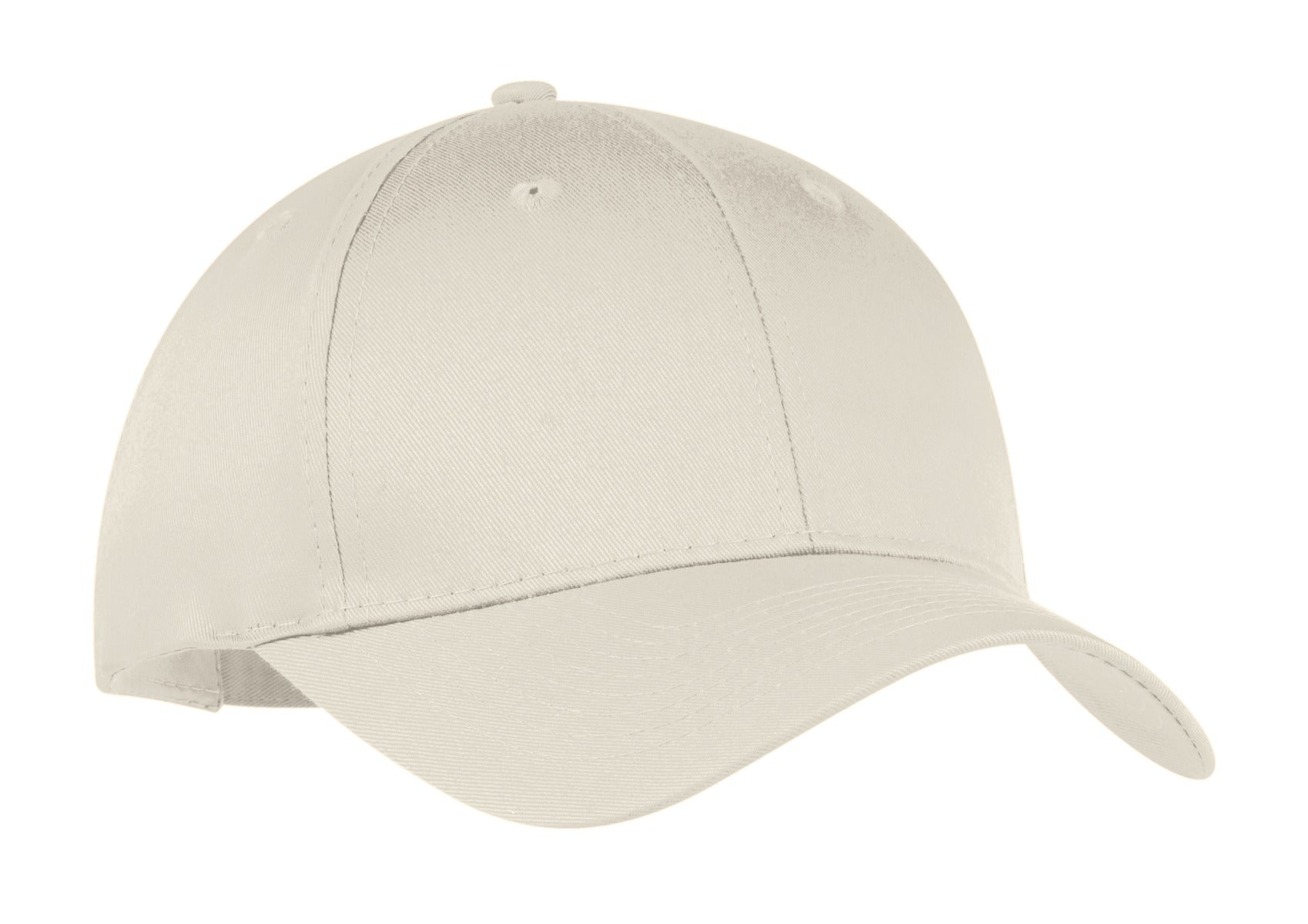 Custom Oyster Six-Panel Twill Cap CP80, personalized by SanCanDo Swag in Argyle, TX