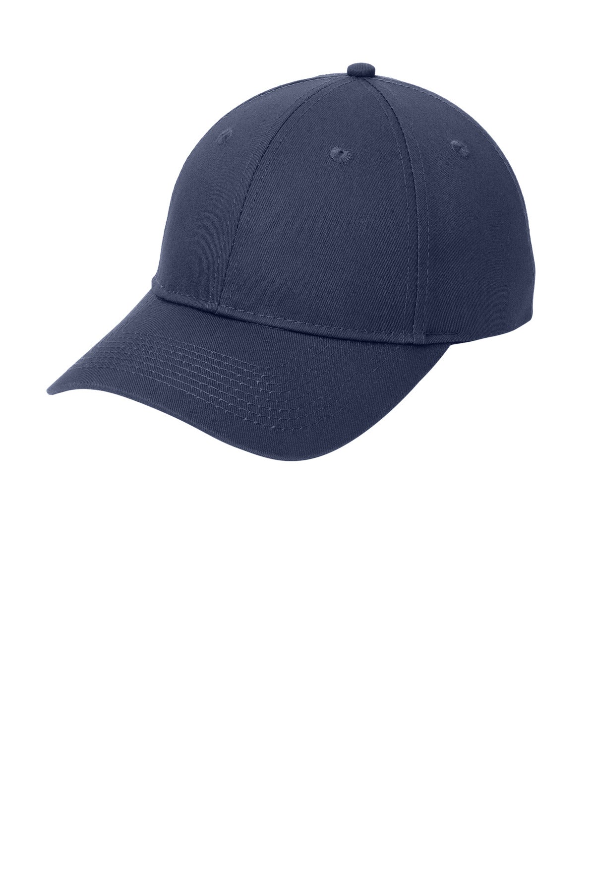 Custom True Navy Six-Panel Twill Cap CP80, personalized by SanCanDo Swag in Argyle, TX