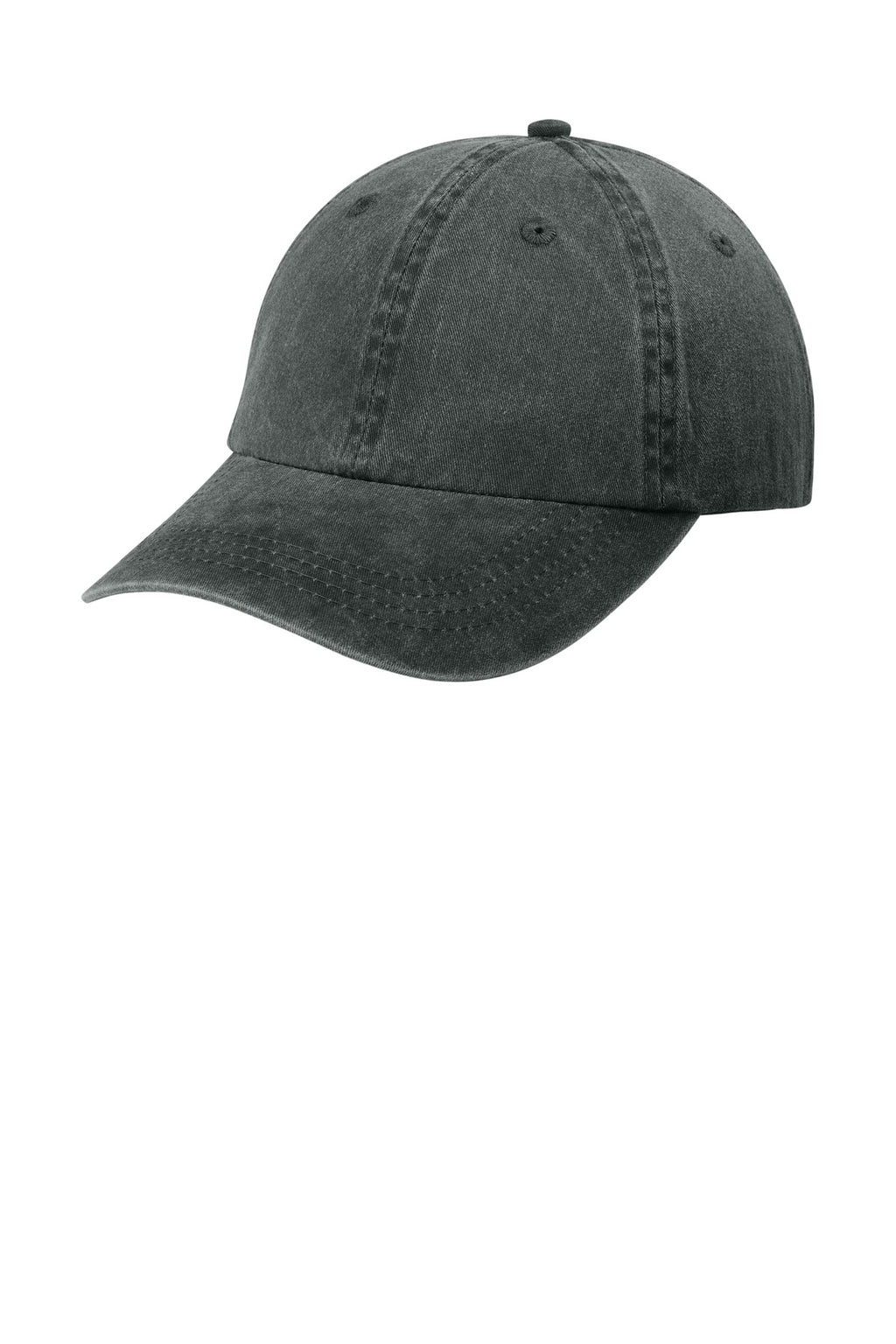 Custom Black Pigment-Dyed Cap CP84, personalized by SanCanDo Swag in Argyle, TX
