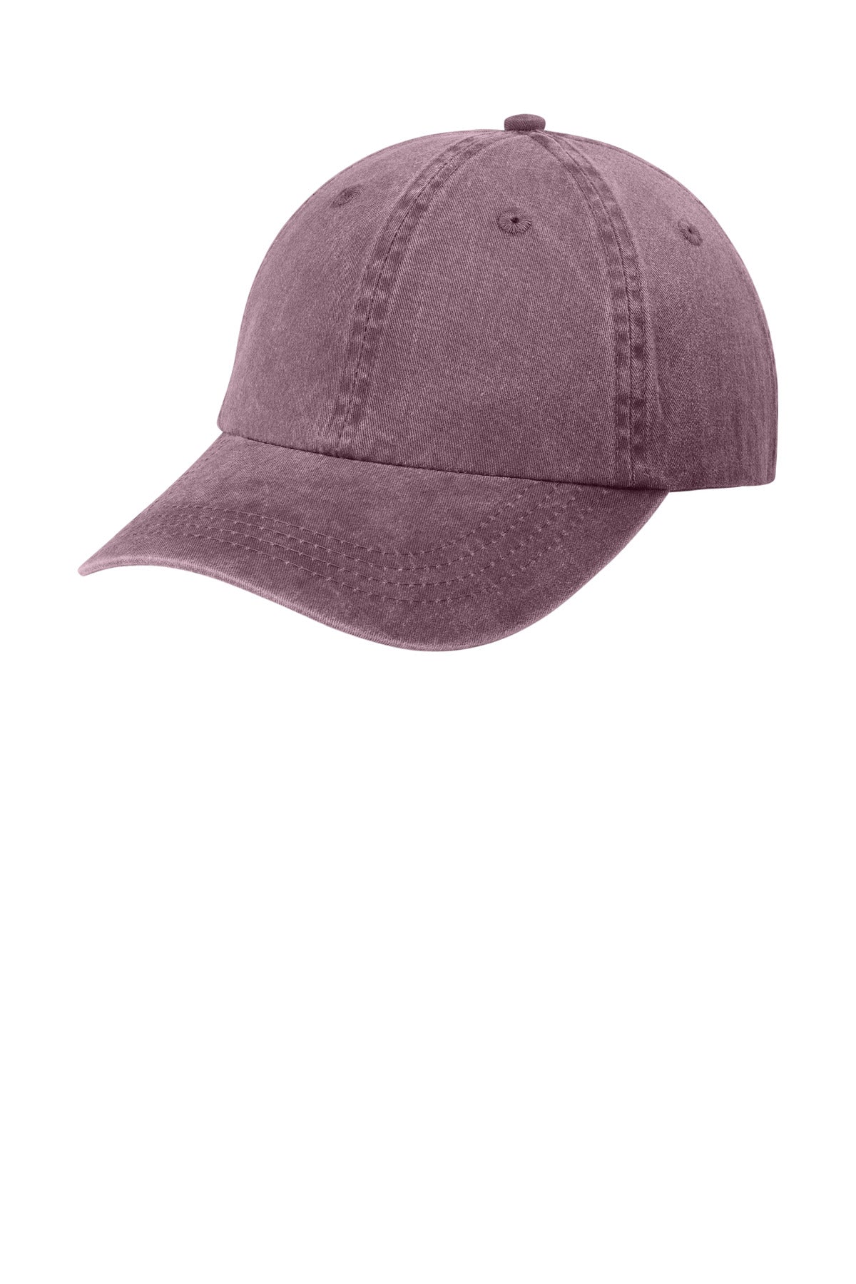 Custom Maroon Pigment-Dyed Cap CP84, personalized by SanCanDo Swag in Argyle, TX