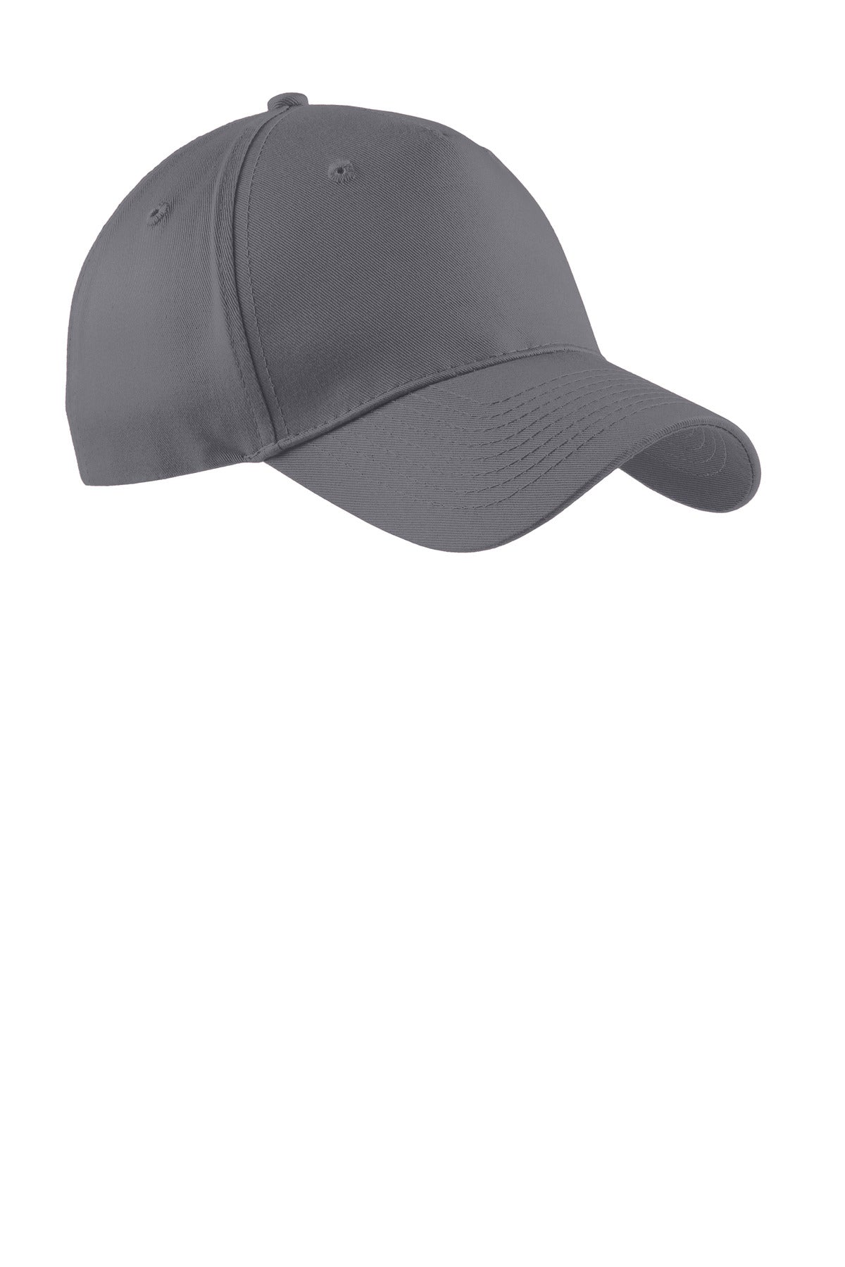Custom Charcoal Five-Panel Twill Cap CP86, personalized by SanCanDo Swag in Argyle, TX