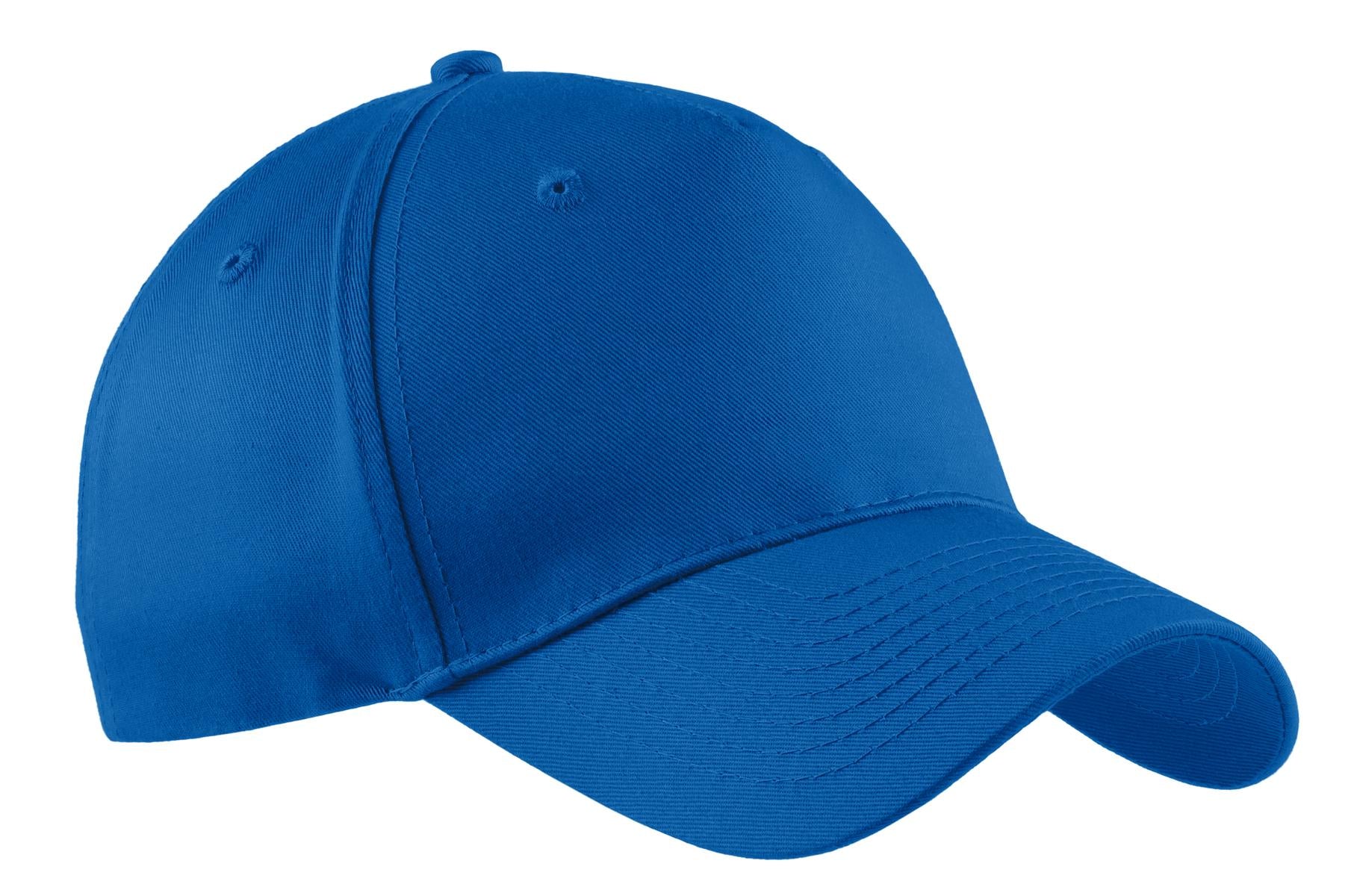 Custom Royal Five-Panel Twill Cap CP86, personalized by SanCanDo Swag in Argyle, TX