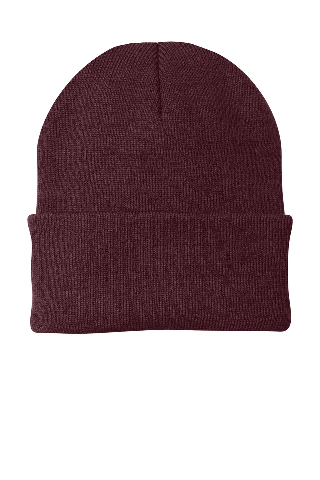 Custom Maroon Knit Cap CP90, personalized by SanCanDo Swag in Argyle, TX