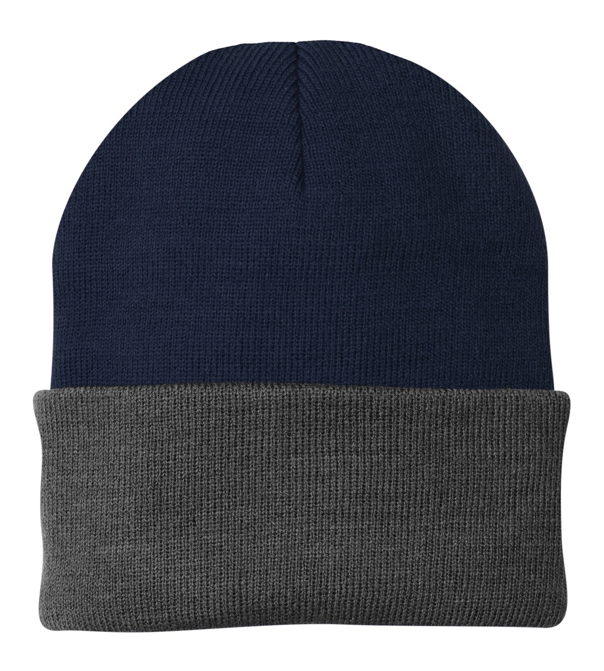 Custom Navy/ Athletic Oxford Knit Cap CP90, personalized by SanCanDo Swag in Argyle, TX