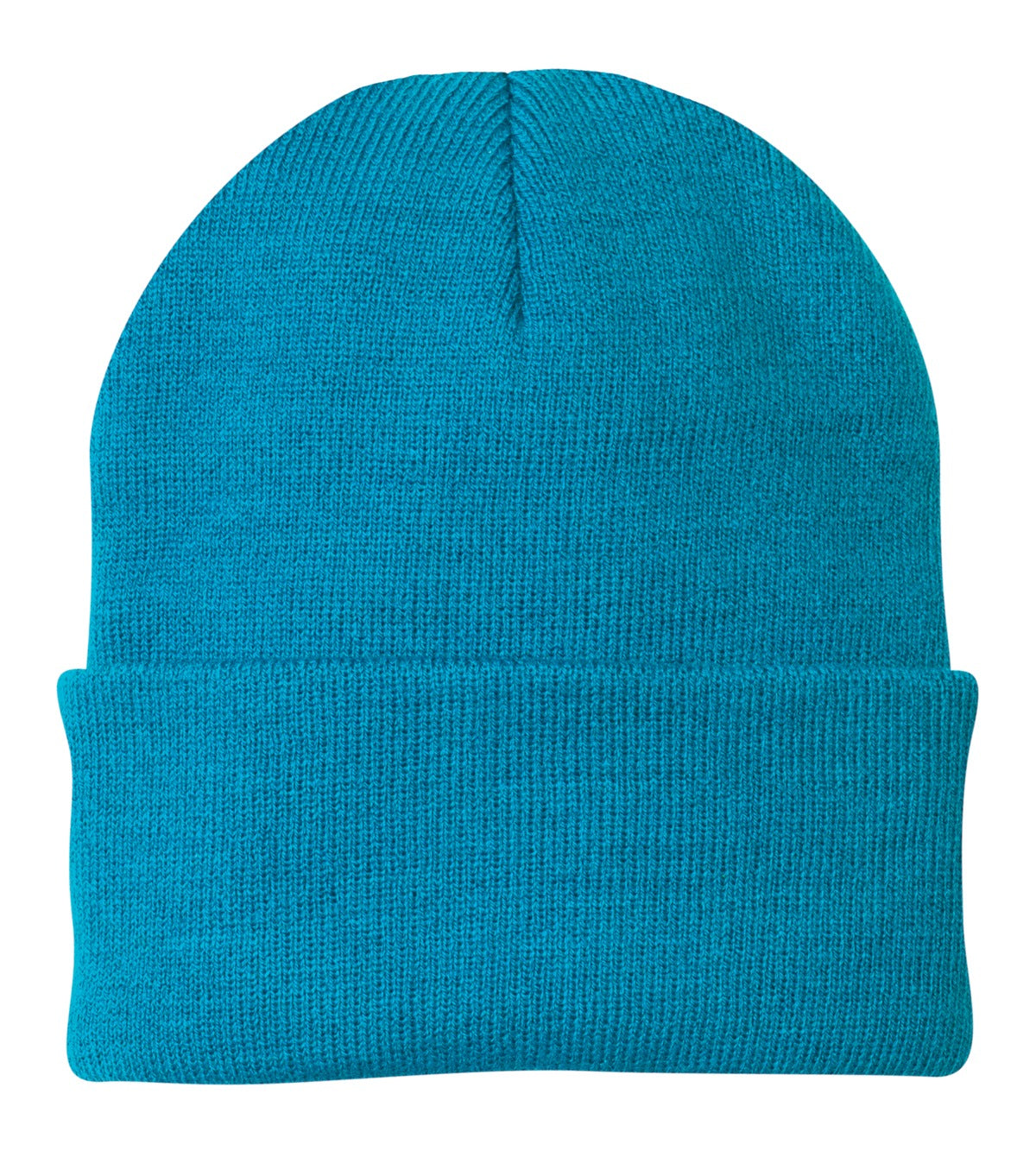 Custom Neon Blue Knit Cap CP90, personalized by SanCanDo Swag in Argyle, TX