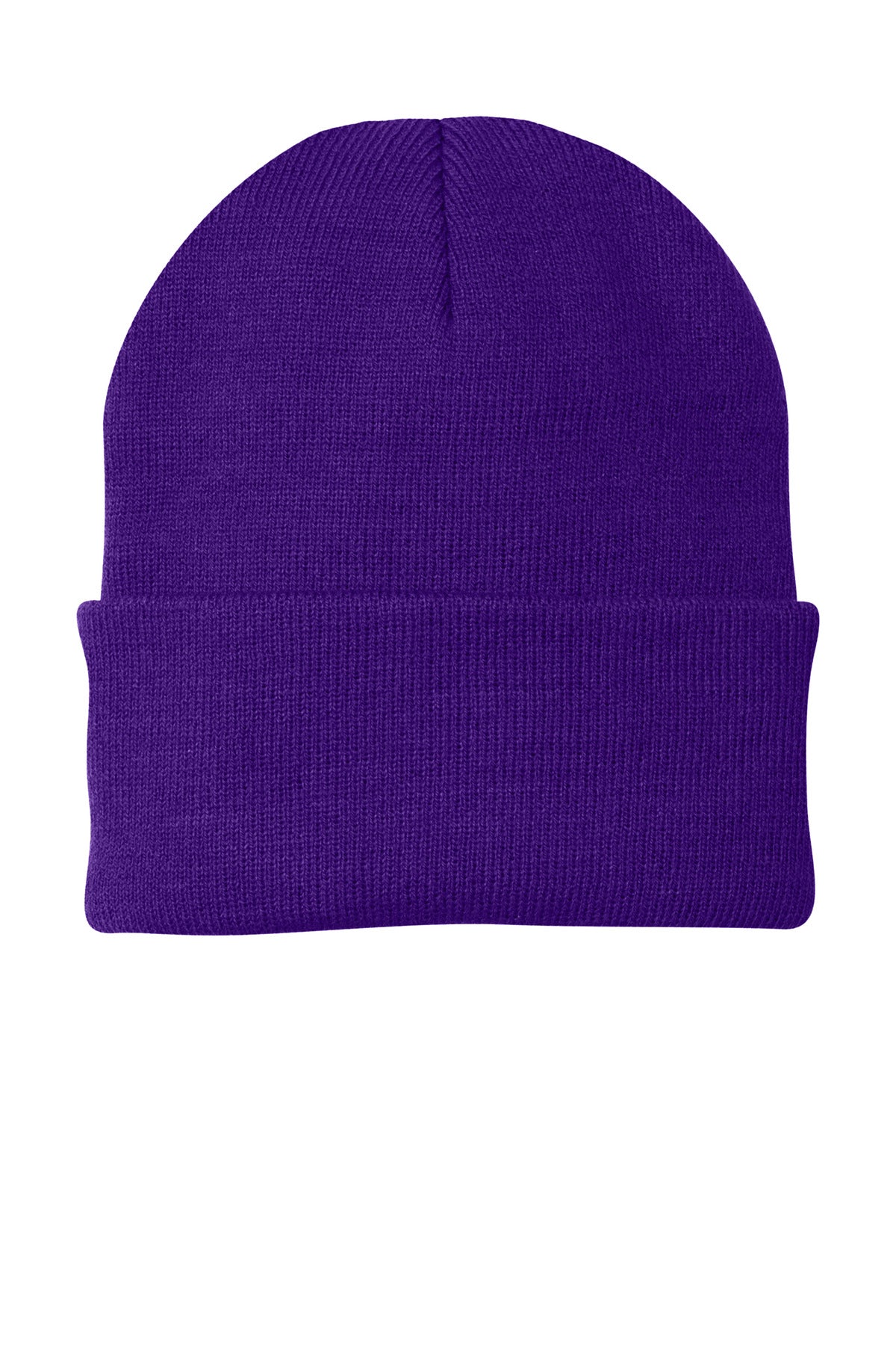 Custom Athletic Purple Knit Cap CP90, personalized by SanCanDo Swag in Argyle, TX
