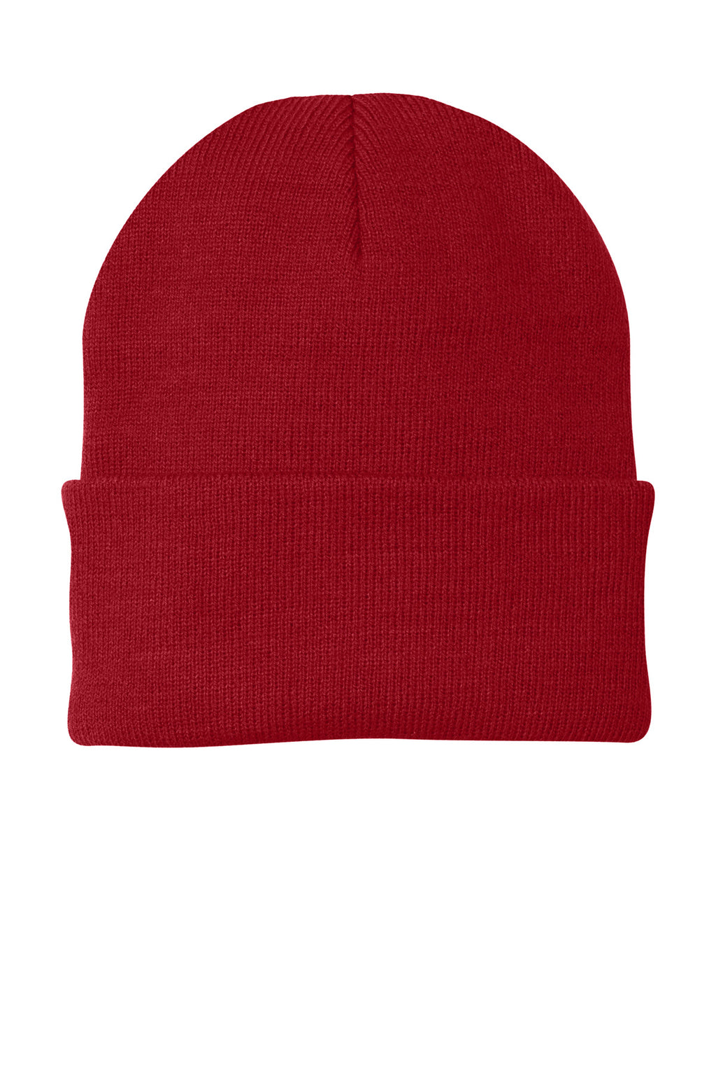 Custom Athletic Red Knit Cap CP90, personalized by SanCanDo Swag in Argyle, TX