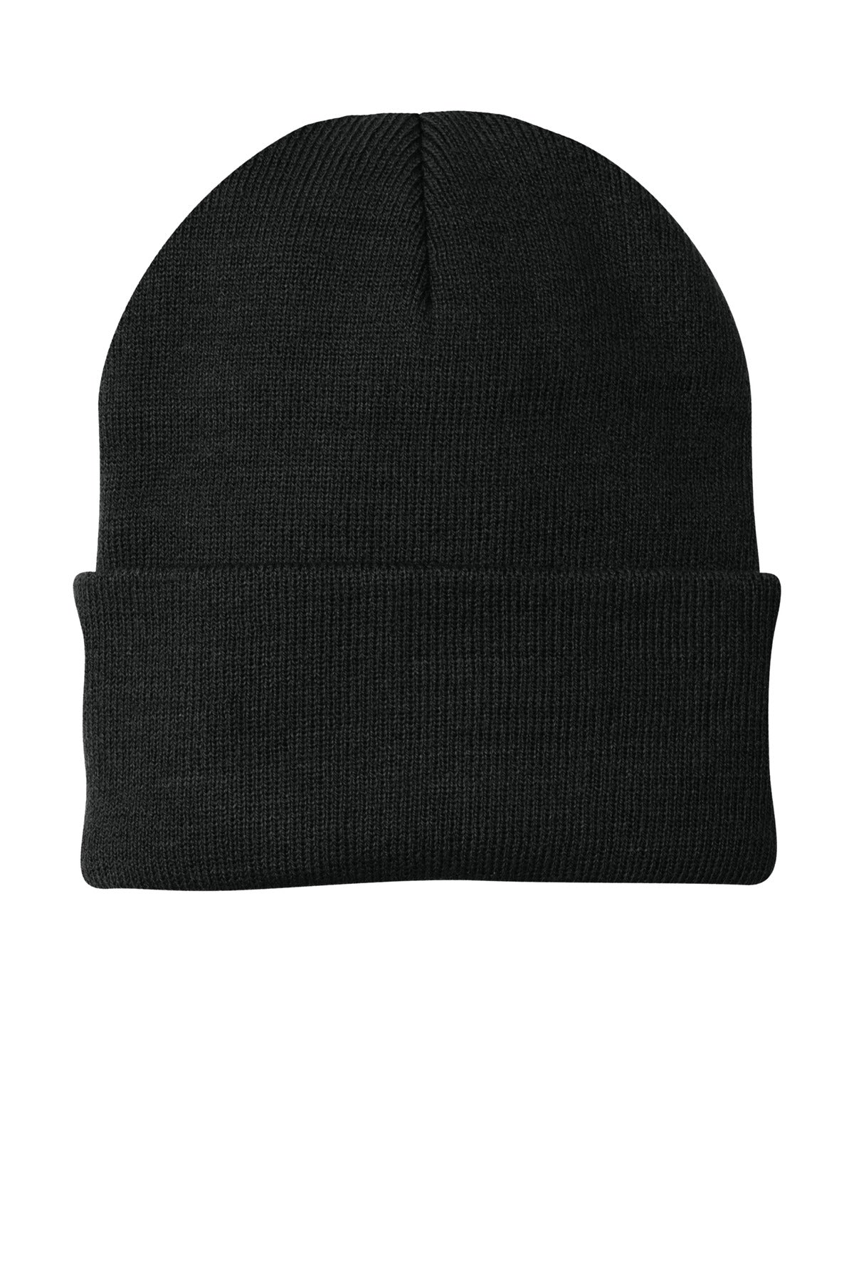 Custom Black Knit Cap CP90, personalized by SanCanDo Swag in Argyle, TX