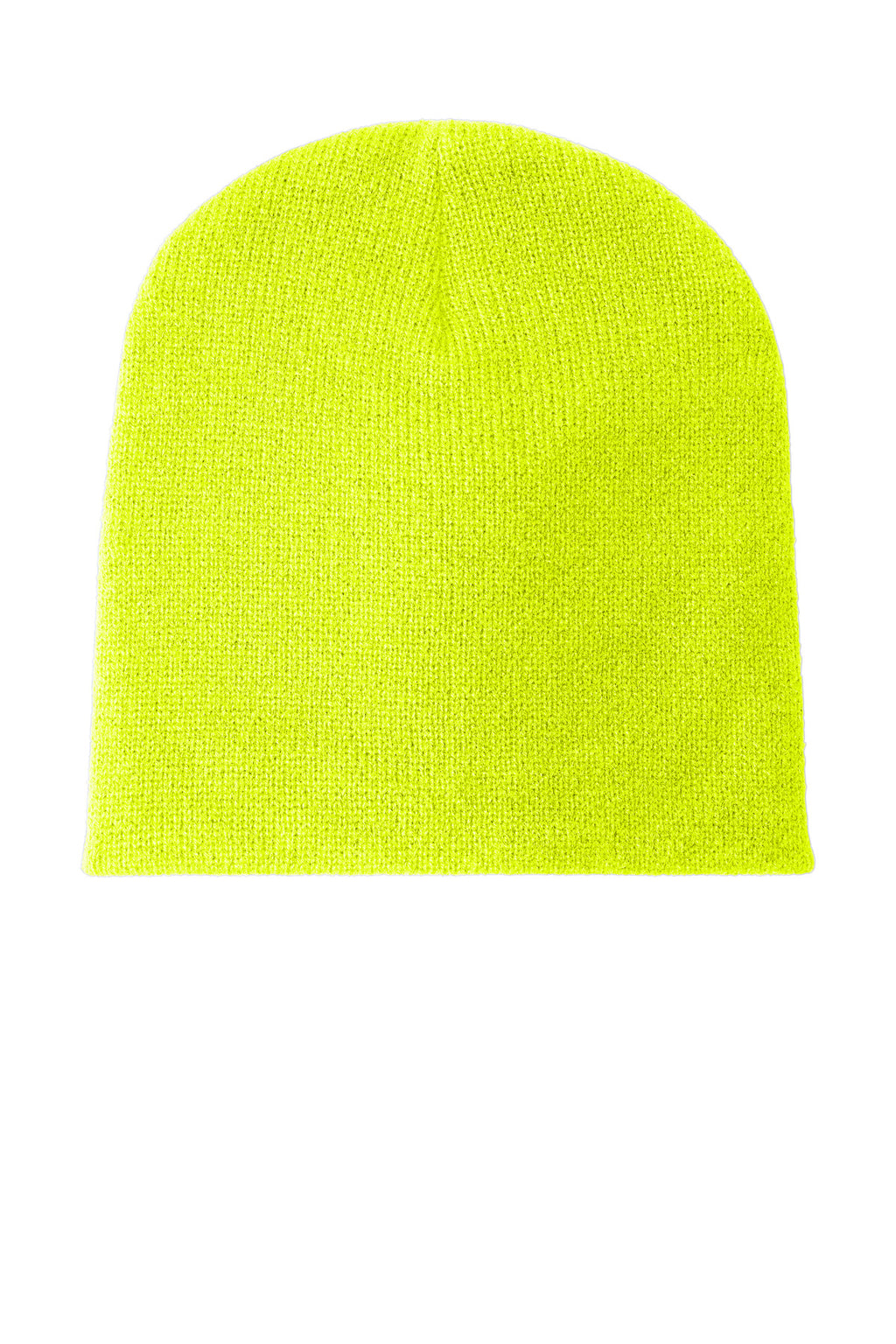 Custom Neon Yellow Beanie Cap CP91, personalized by SanCanDo Swag in Argyle, TX