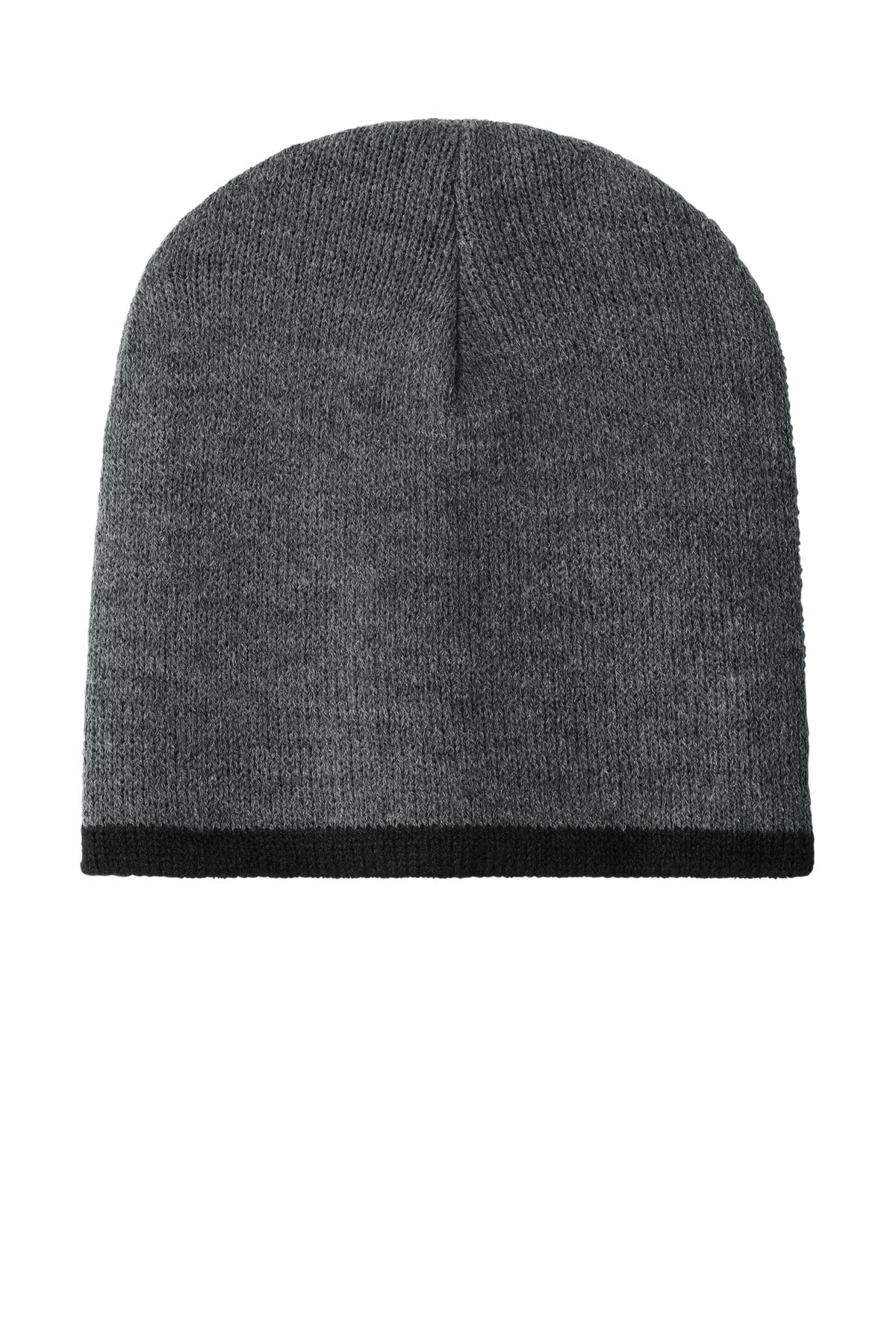 Custom Athletic Oxford/ Black Beanie Cap CP91, personalized by SanCanDo Swag in Argyle, TX