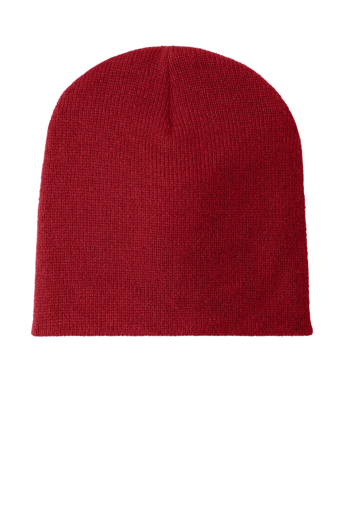 Custom Athletic Red Beanie Cap CP91, personalized by SanCanDo Swag in Argyle, TX