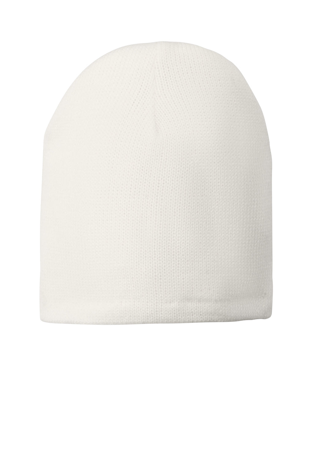 Custom White Fleece-Lined Beanie Cap CP91L, personalized by SanCanDo Swag in Argyle, TX
