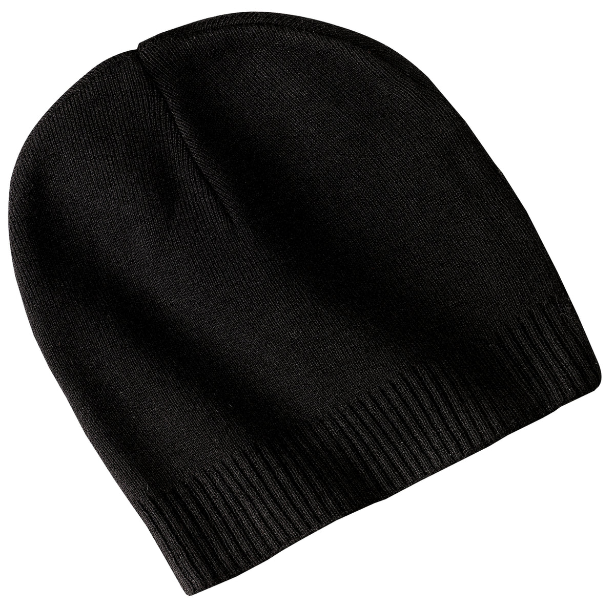 Custom Black 100% Cotton Beanie CP95, personalized by SanCanDo Swag in Argyle, TX