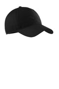 Custom Black Soft Brushed Canvas Cap CP96, personalized by SanCanDo Swag in Argyle, TX