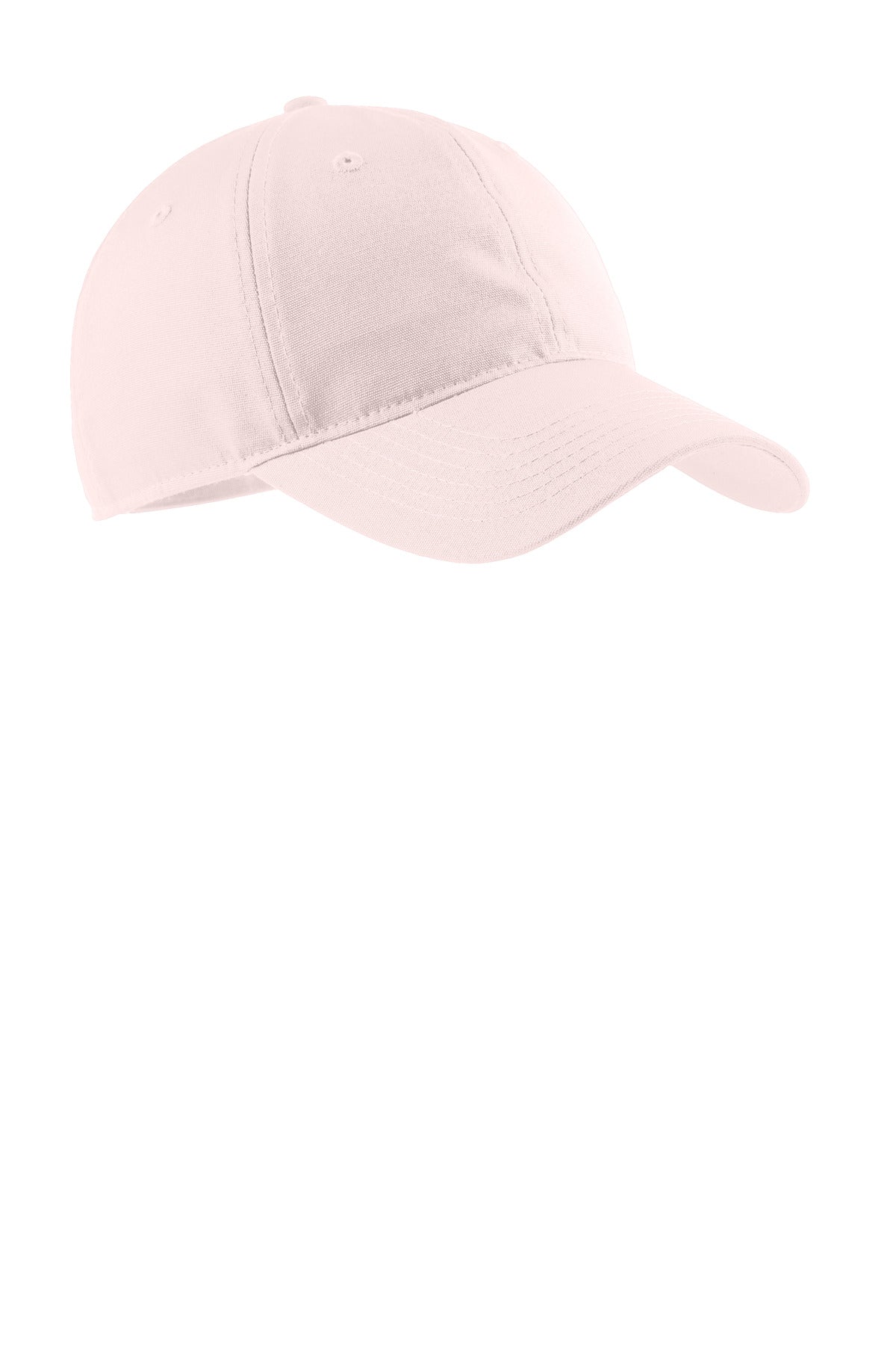 Custom Light Pink Soft Brushed Canvas Cap CP96, personalized by SanCanDo Swag in Argyle, TX