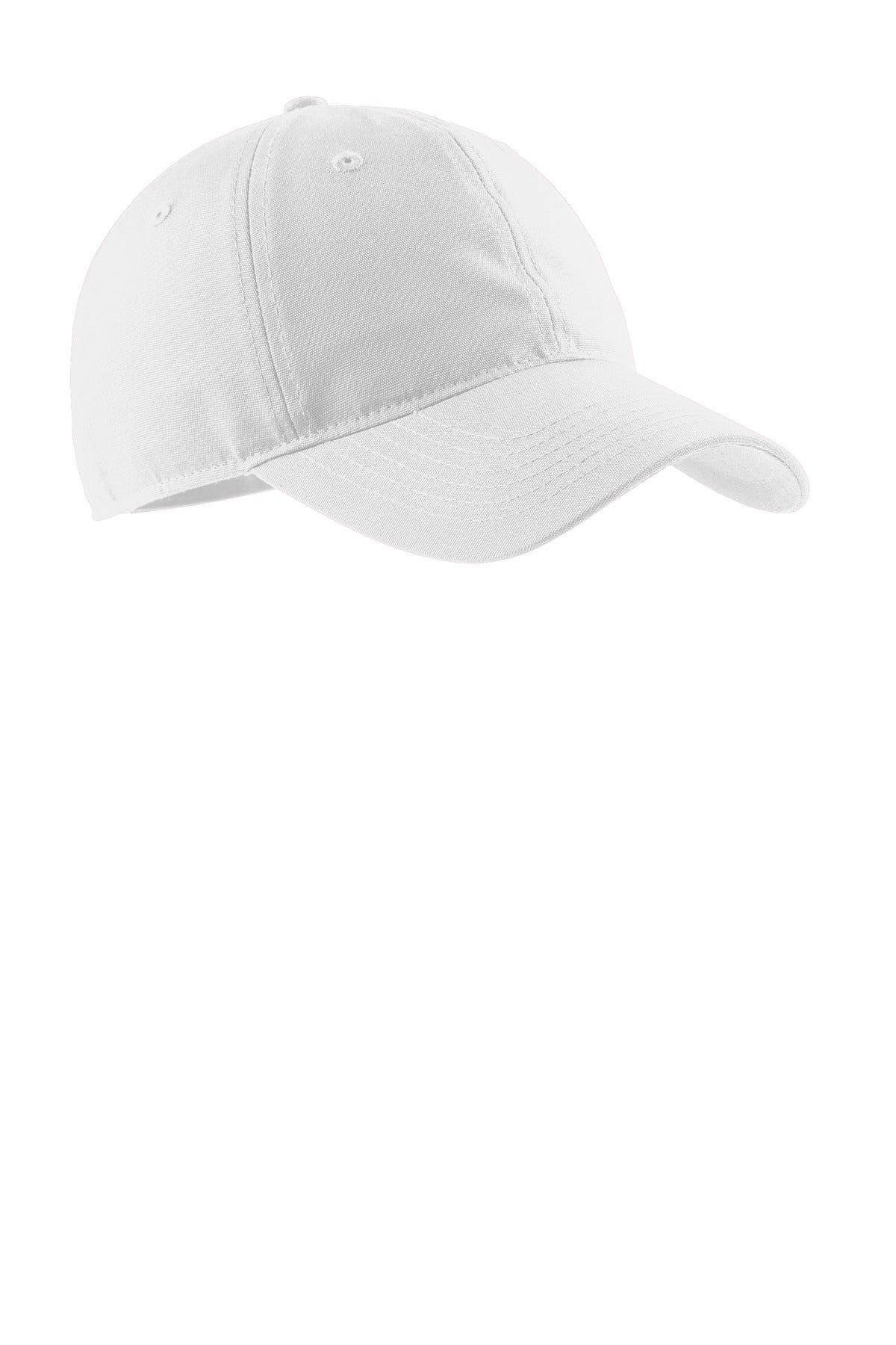 Custom White Soft Brushed Canvas Cap CP96, personalized by SanCanDo Swag in Argyle, TX