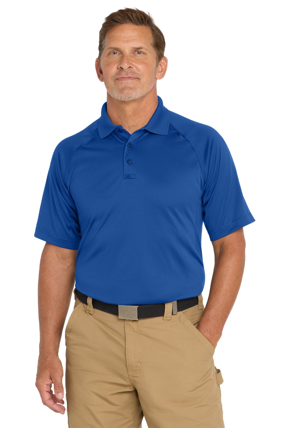 Custom Royal Select Snag-Proof Tactical Polo CS410, personalized by SanCanDo Swag in Argyle, TX