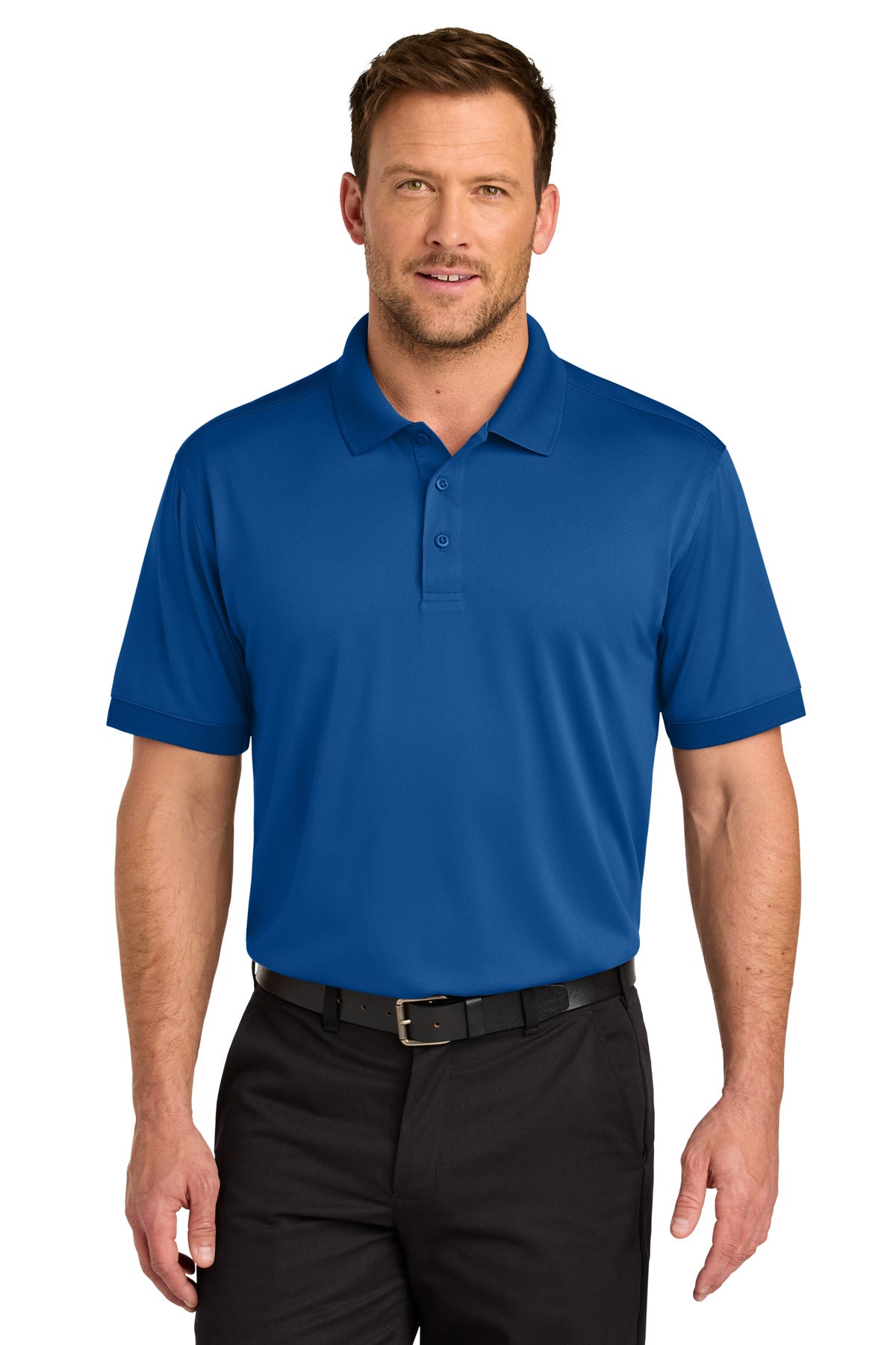 Custom Royal Workwear Pro Polo CS450, personalized by SanCanDo Swag in Argyle, TX