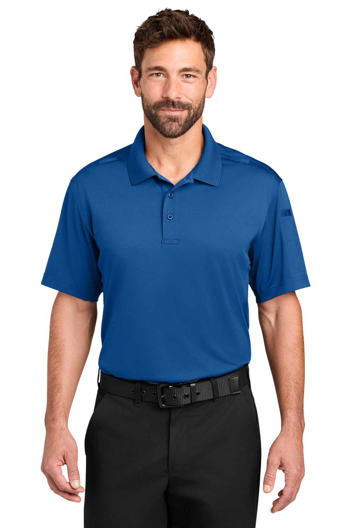 Custom Royal Workwear Pro Tactical Polo CS452, personalized by SanCanDo Swag in Argyle, TX