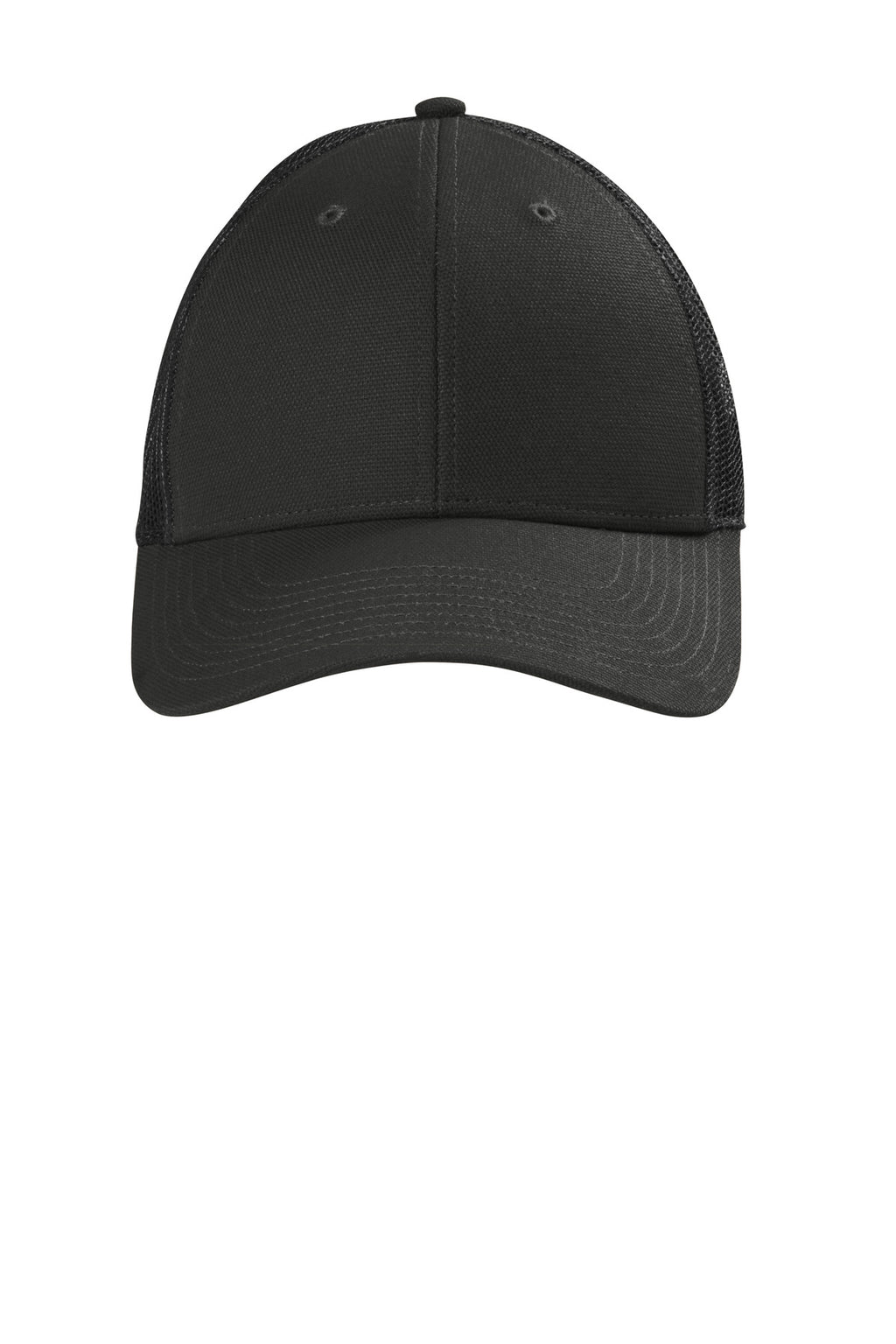 Custom Black Canvas Mesh Back Cap CS811, personalized by SanCanDo Swag in Argyle, TX