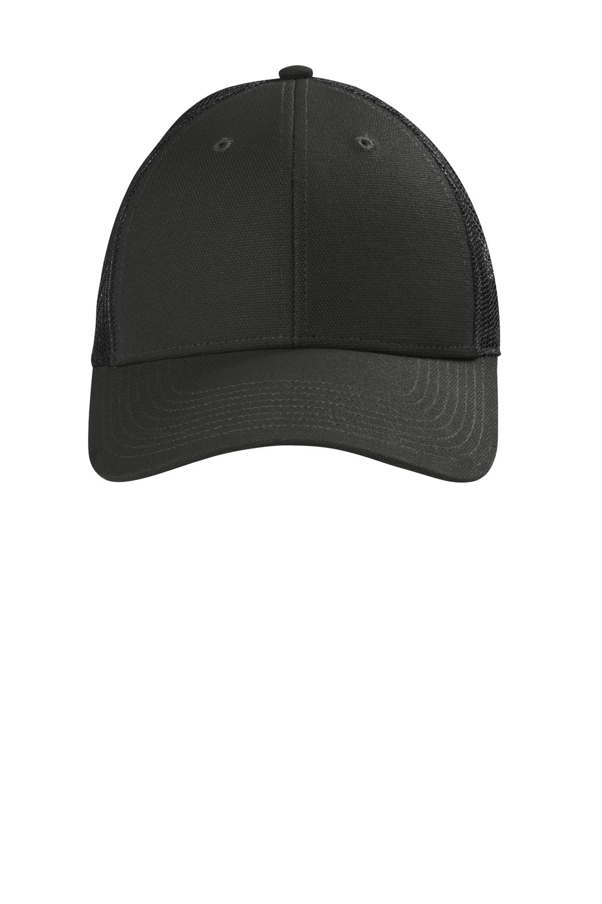 Custom Black Canvas Mesh Back Cap CS811, personalized by SanCanDo Swag in Argyle, TX