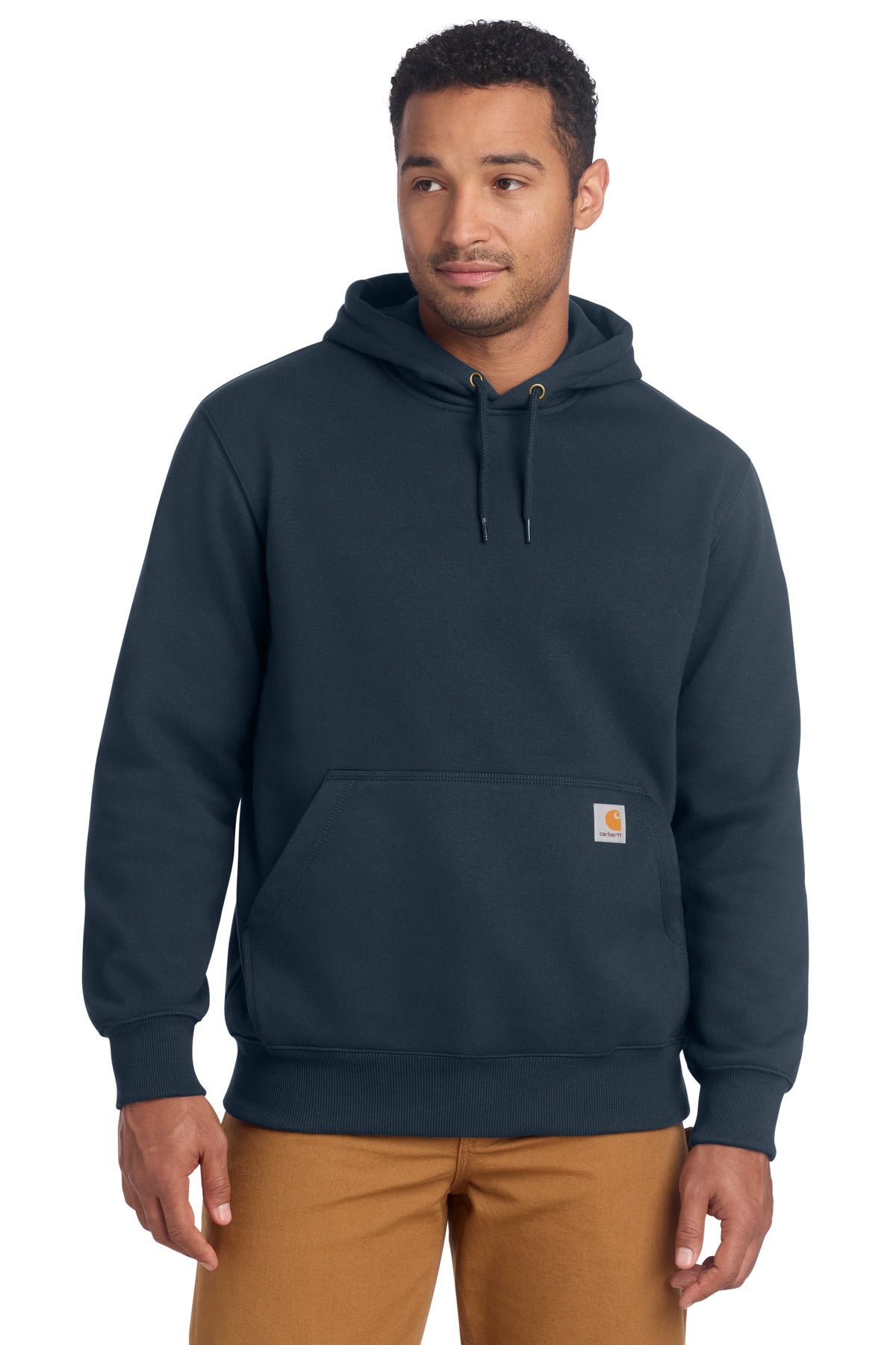 Custom New Navy Rain Defender Paxton Heavyweight Hoodie CT100615, personalized by SanCanDo Swag in Argyle, TX