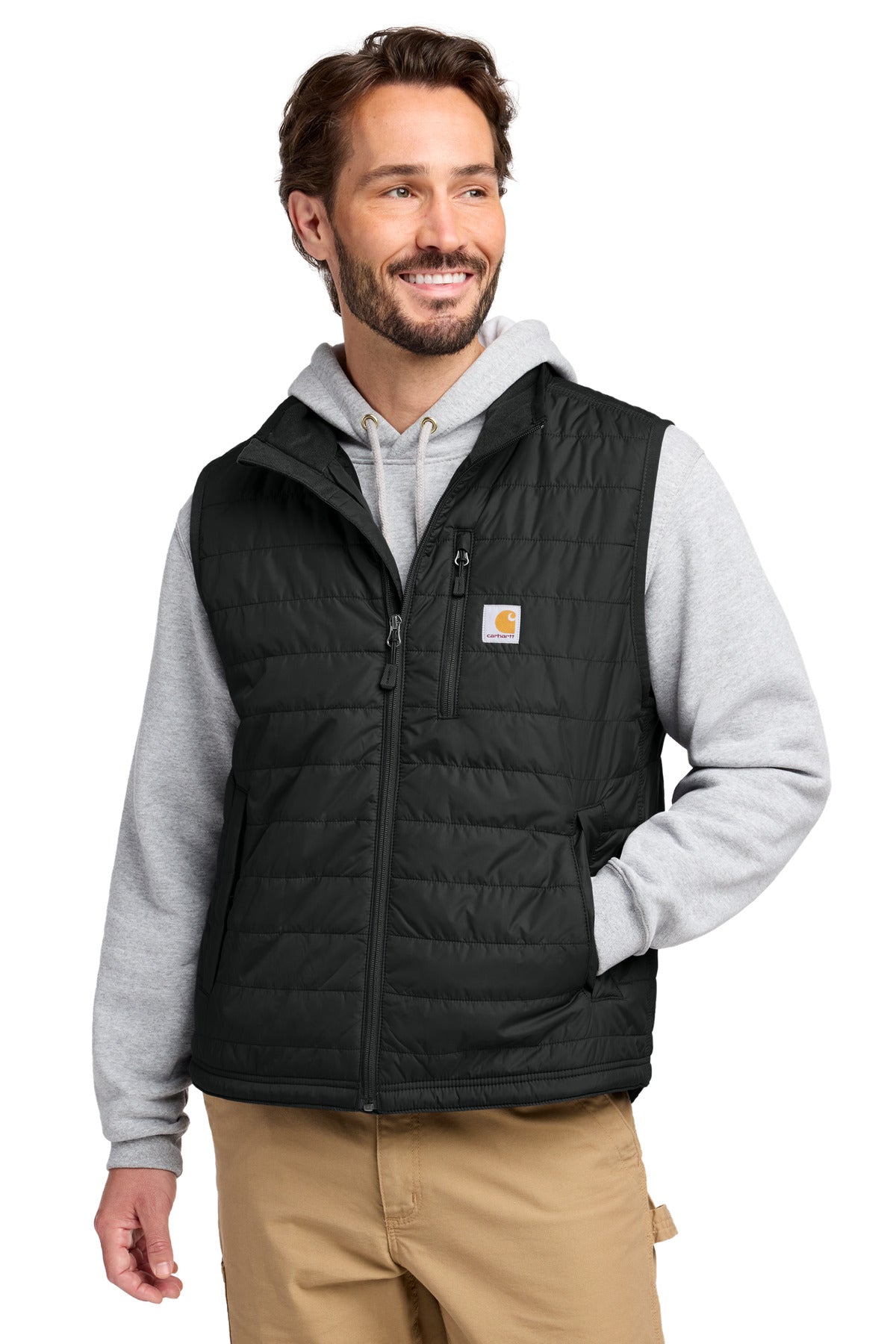 Custom Black Gilliam Vest CT102286, personalized by SanCanDo Swag in Argyle, TX