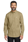 Custom Dark Khaki Series Long Sleeve Shirt CT102538, personalized by SanCanDo Swag in Argyle, TX