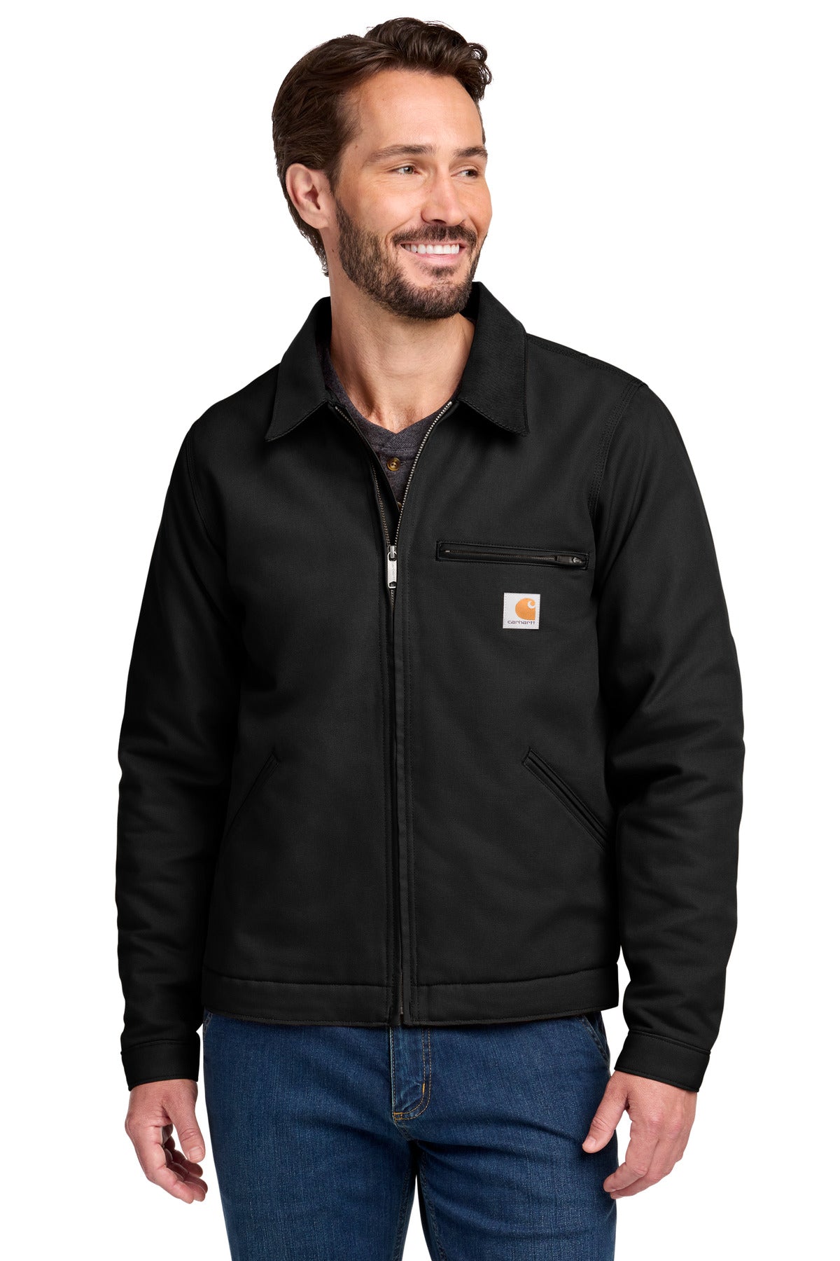 Custom Black Duck Detroit Jacket CT103828, personalized by SanCanDo Swag in Argyle, TX