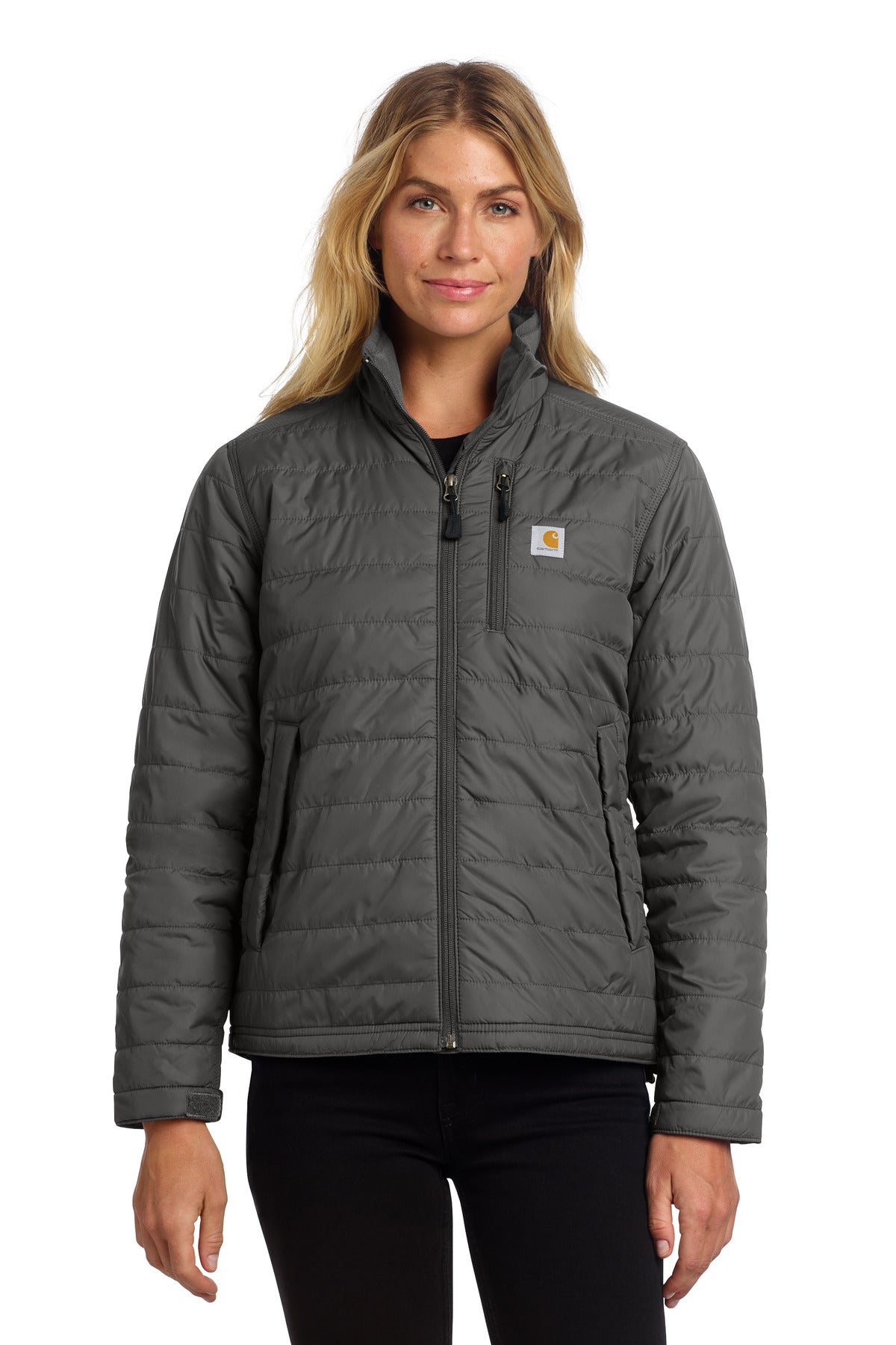 Custom Shadow Grey Women's Gilliam Jacket CT104314, personalized by SanCanDo Swag in Argyle, TX
