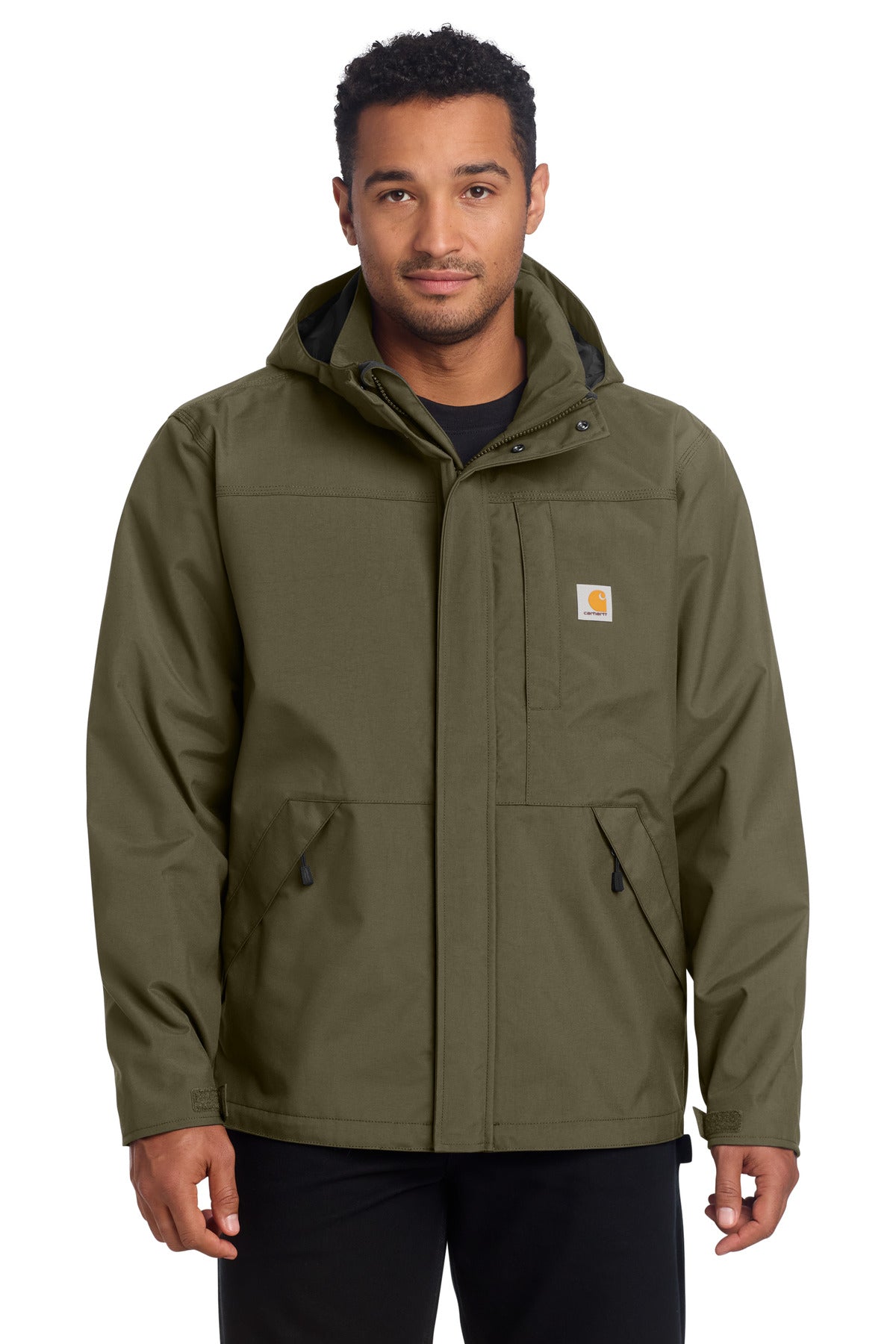 Custom Moss Storm Defender Shoreline Jacket CT104670, personalized by SanCanDo Swag in Argyle, TX