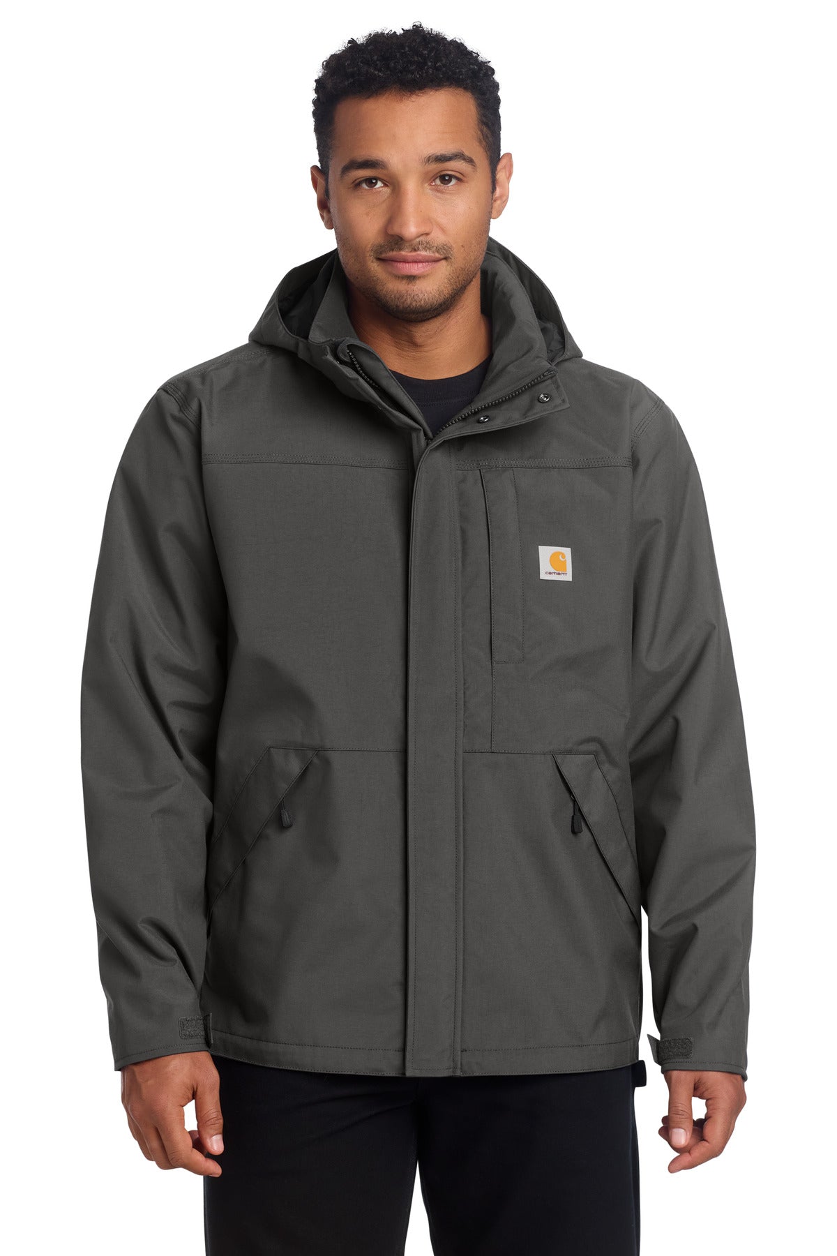 Custom Shadow Grey Storm Defender Shoreline Jacket CT104670, personalized by SanCanDo Swag in Argyle, TX