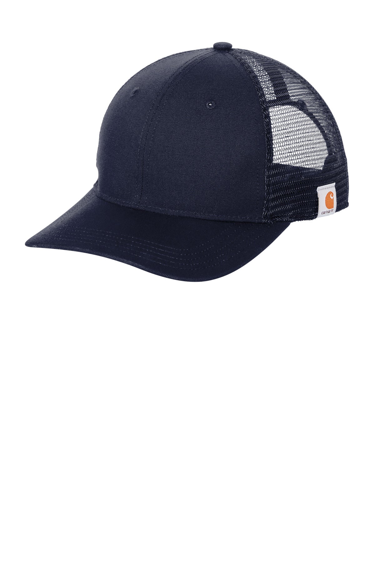 Custom Navy Canvas Mesh Back Cap CT105298, personalized by SanCanDo Swag in Argyle, TX